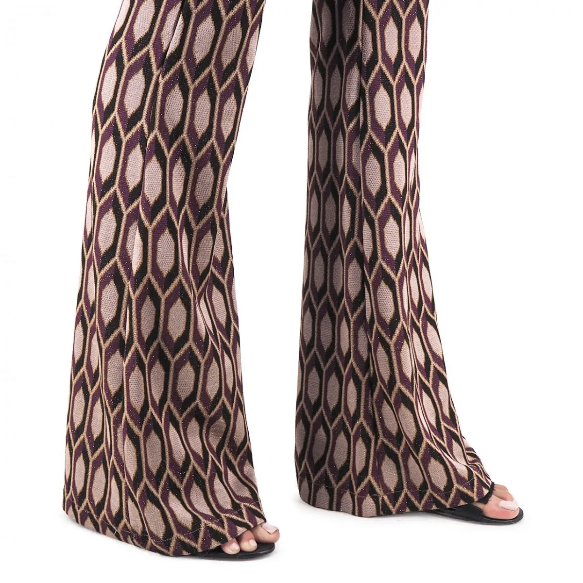 Pantalone Zampa Jacquard