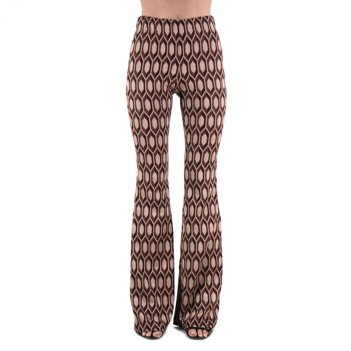 Pantalone Zampa Jacquard
