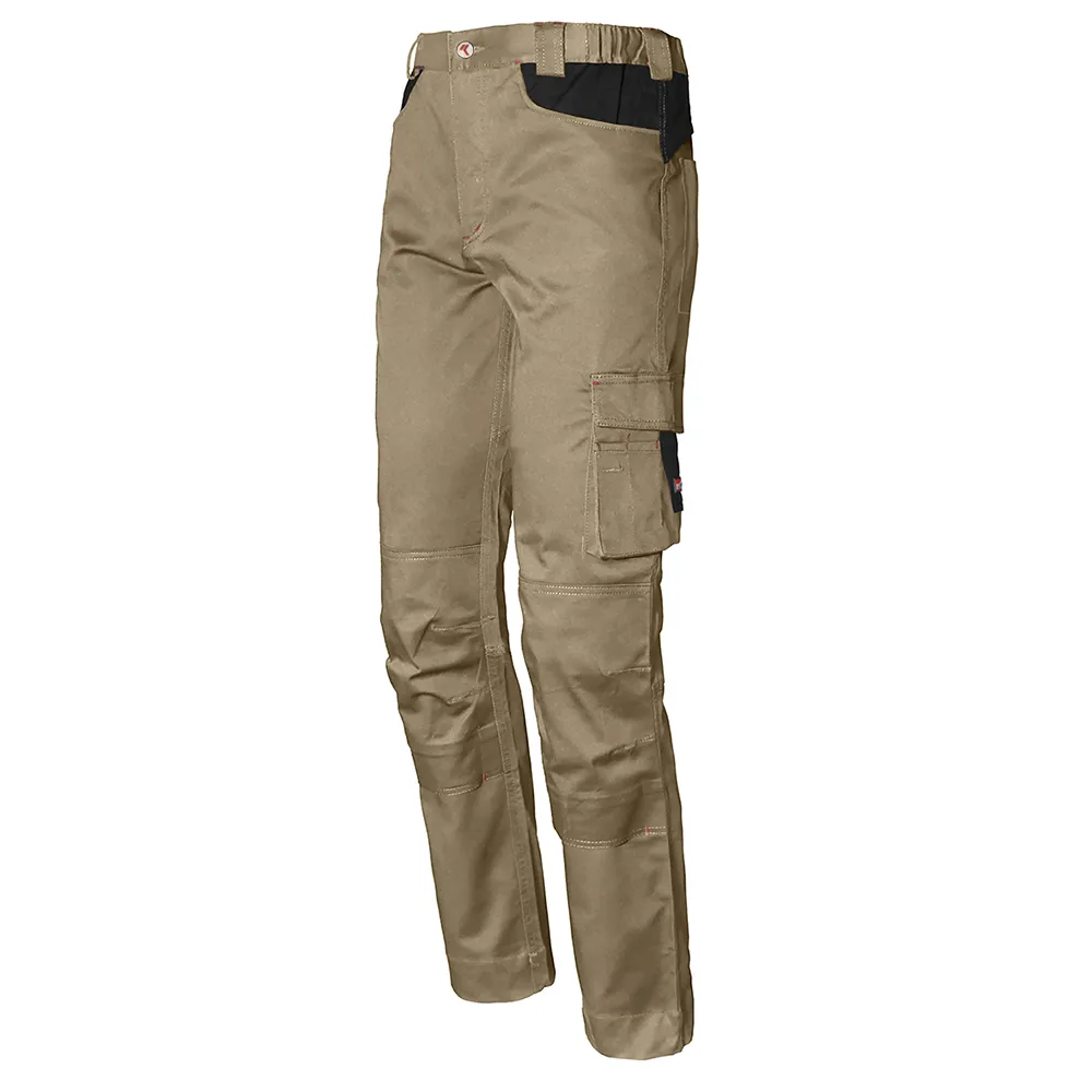 Pantaloni 8731B Nero 3% Spandex, 97% Cotone , lunghezza 110cm Elasticizzato 39 → 44poll 100 → 112cm