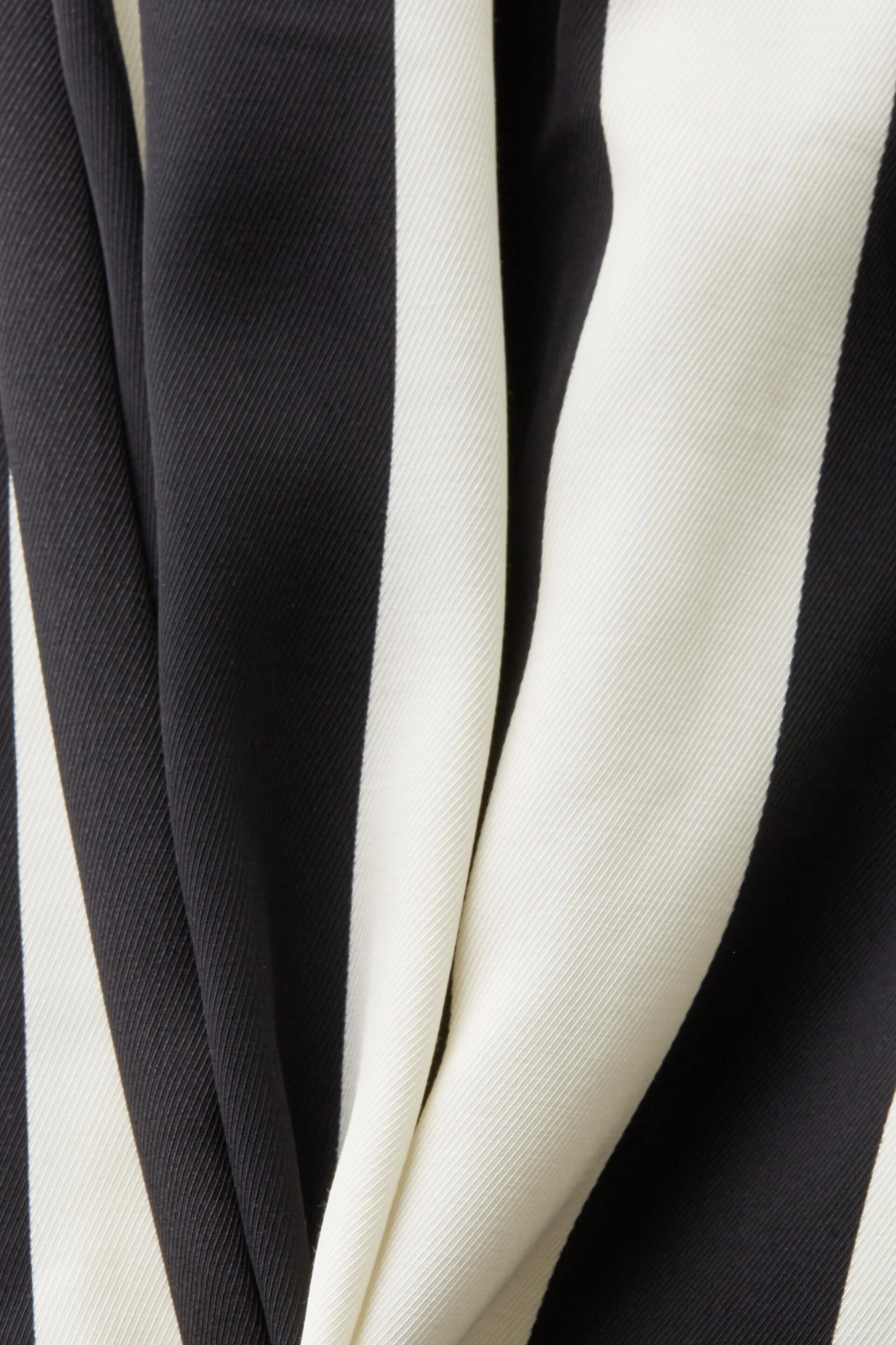 Pantaloni a righe con gamba larga