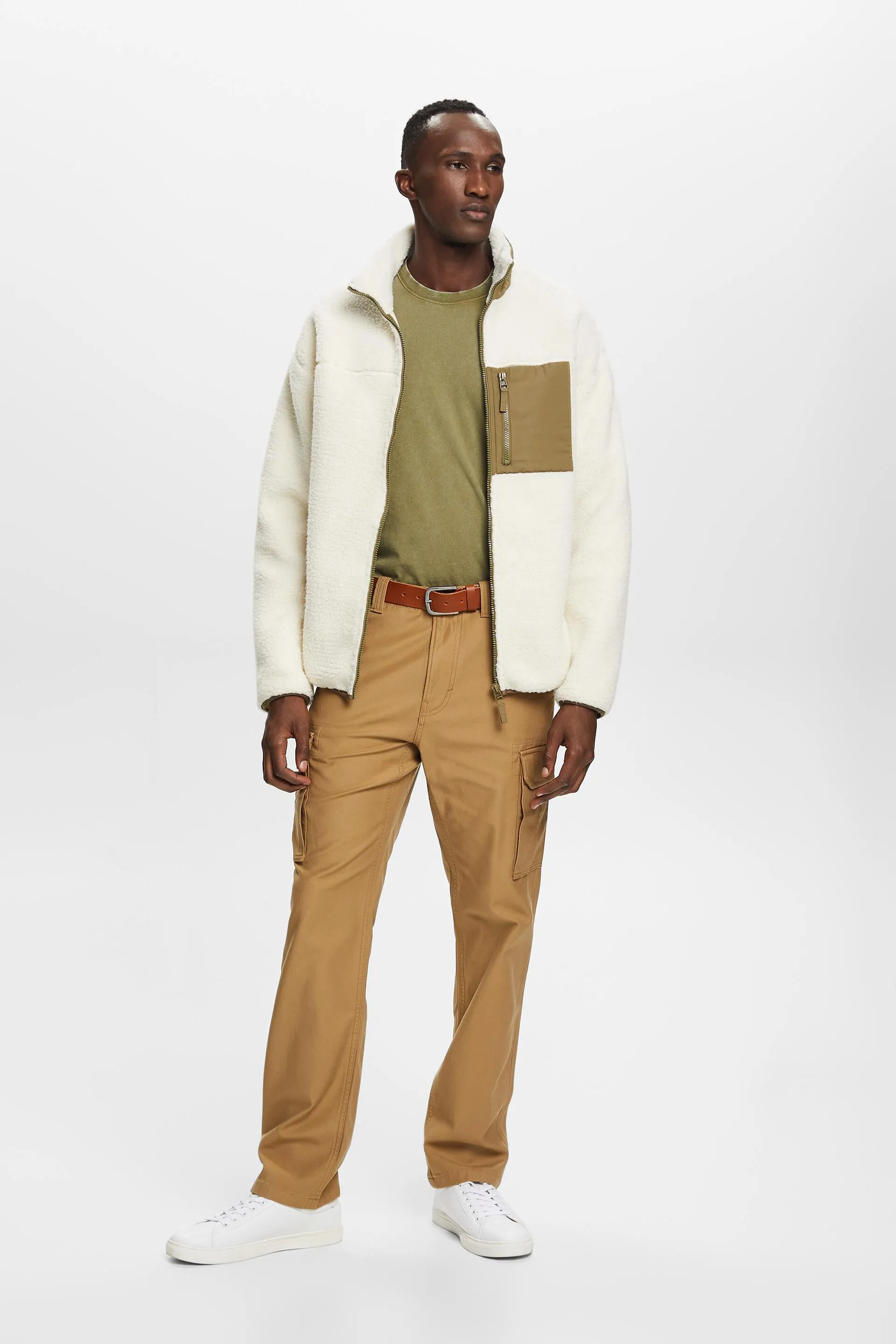 Pantaloni cargo in cotone