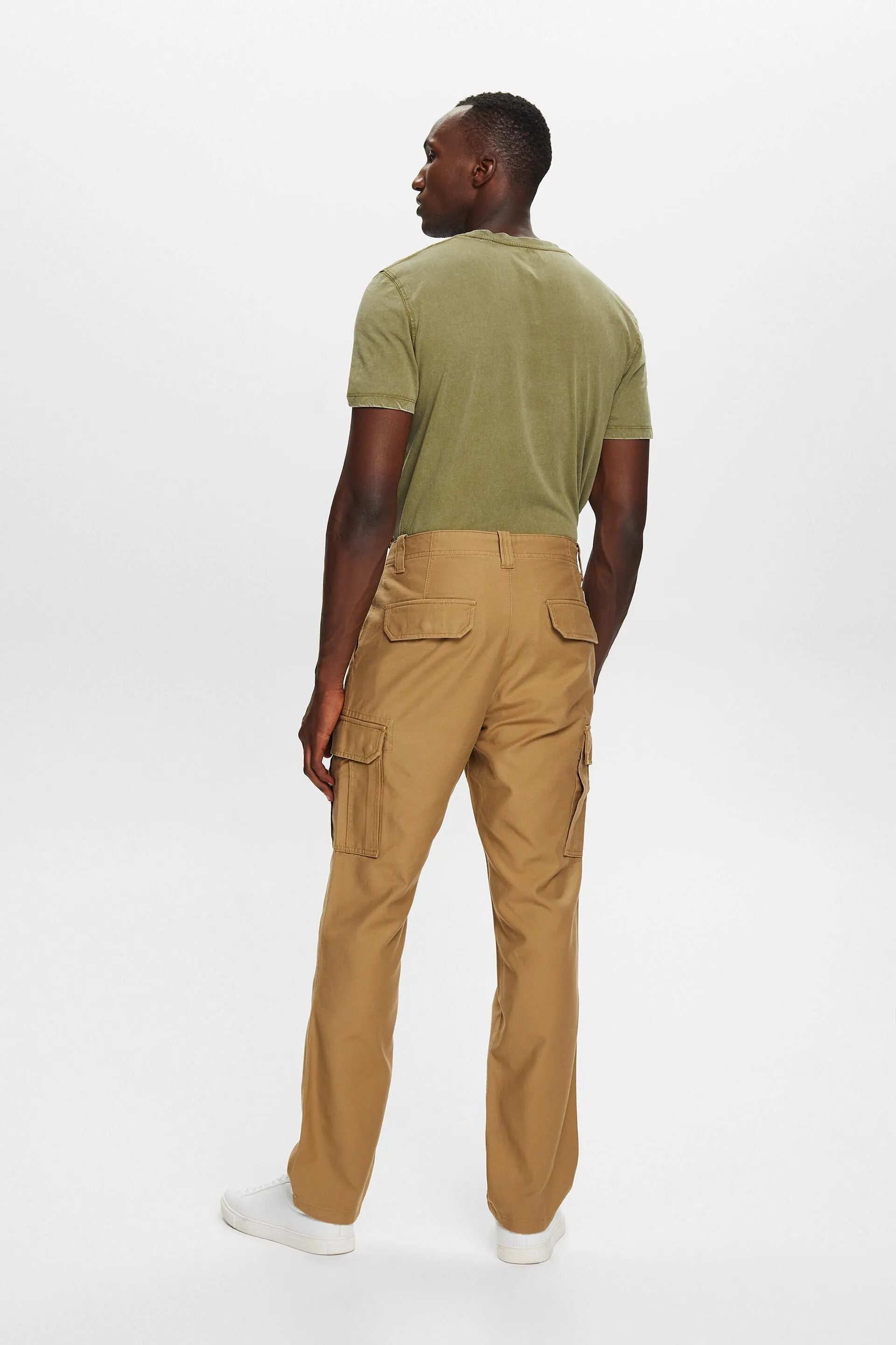 Pantaloni cargo in cotone
