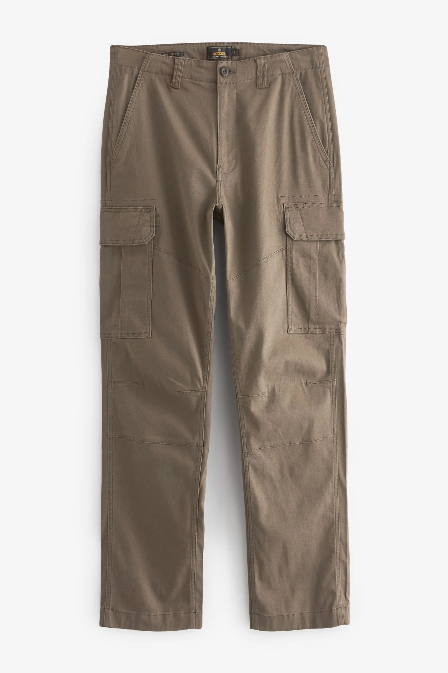 Pantaloni cargo stretch in cotone