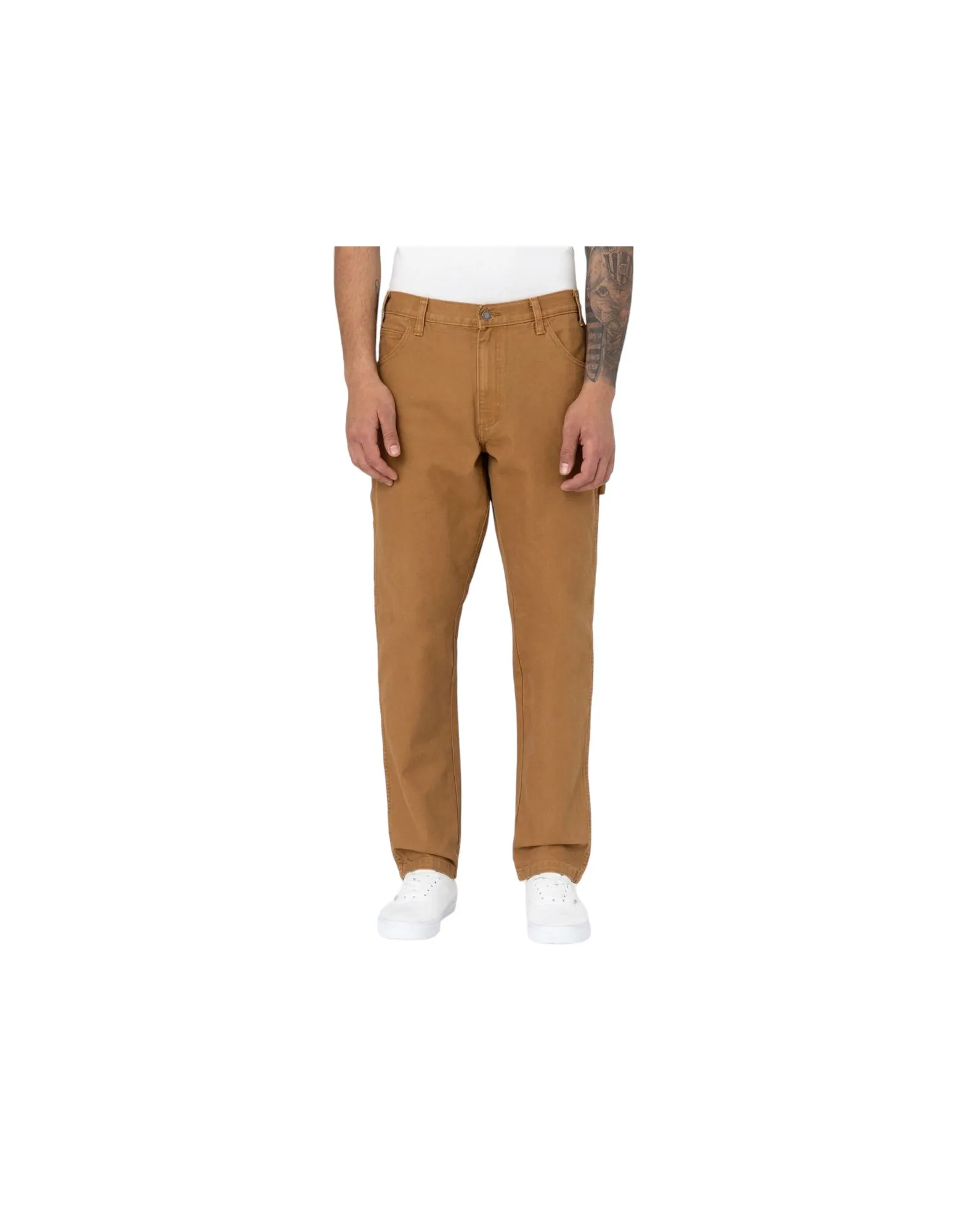 Pantaloni Carpenter Uomo Stone Washed Brown Duck
