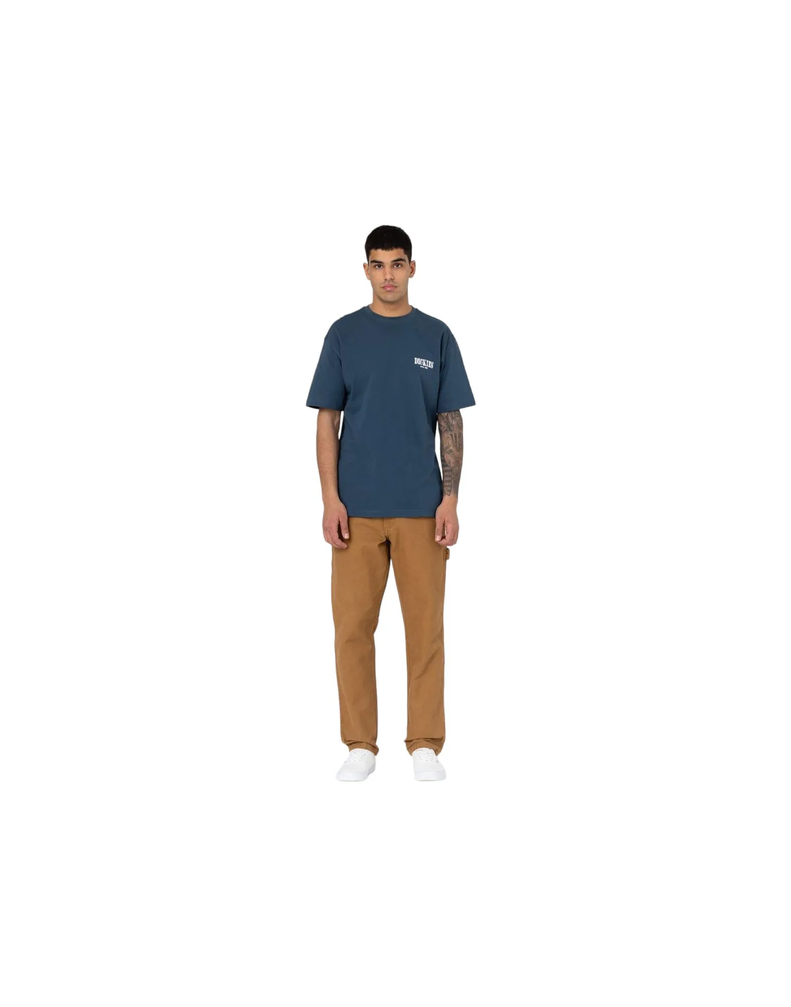 Pantaloni Carpenter Uomo Stone Washed Brown Duck