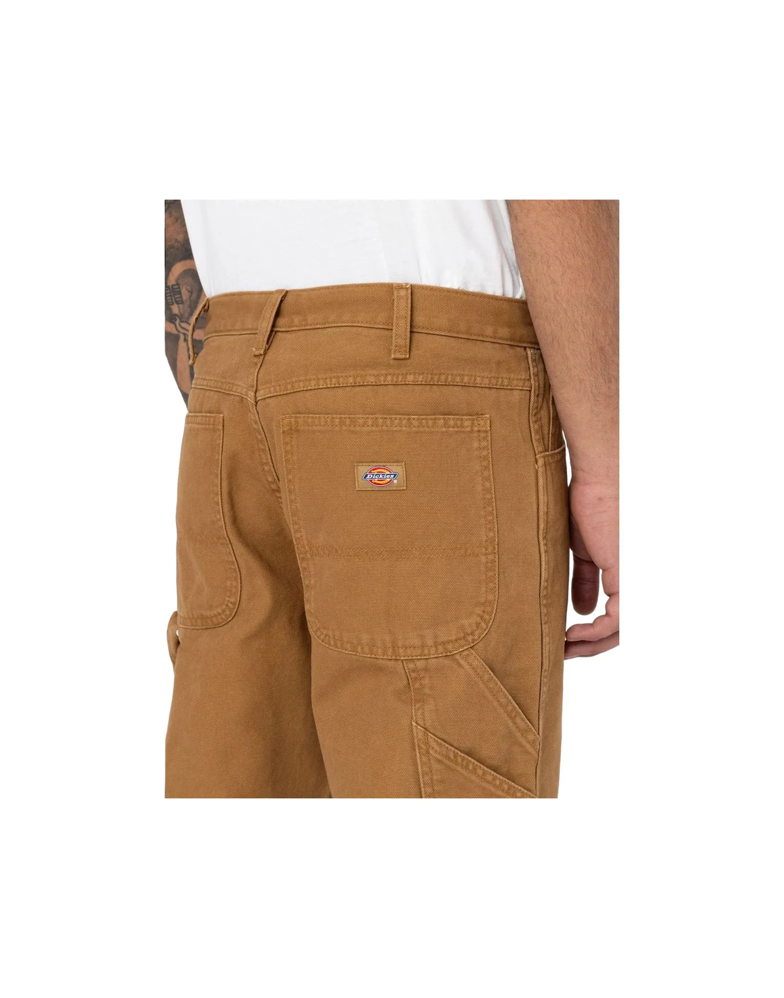 Pantaloni Carpenter Uomo Stone Washed Brown Duck