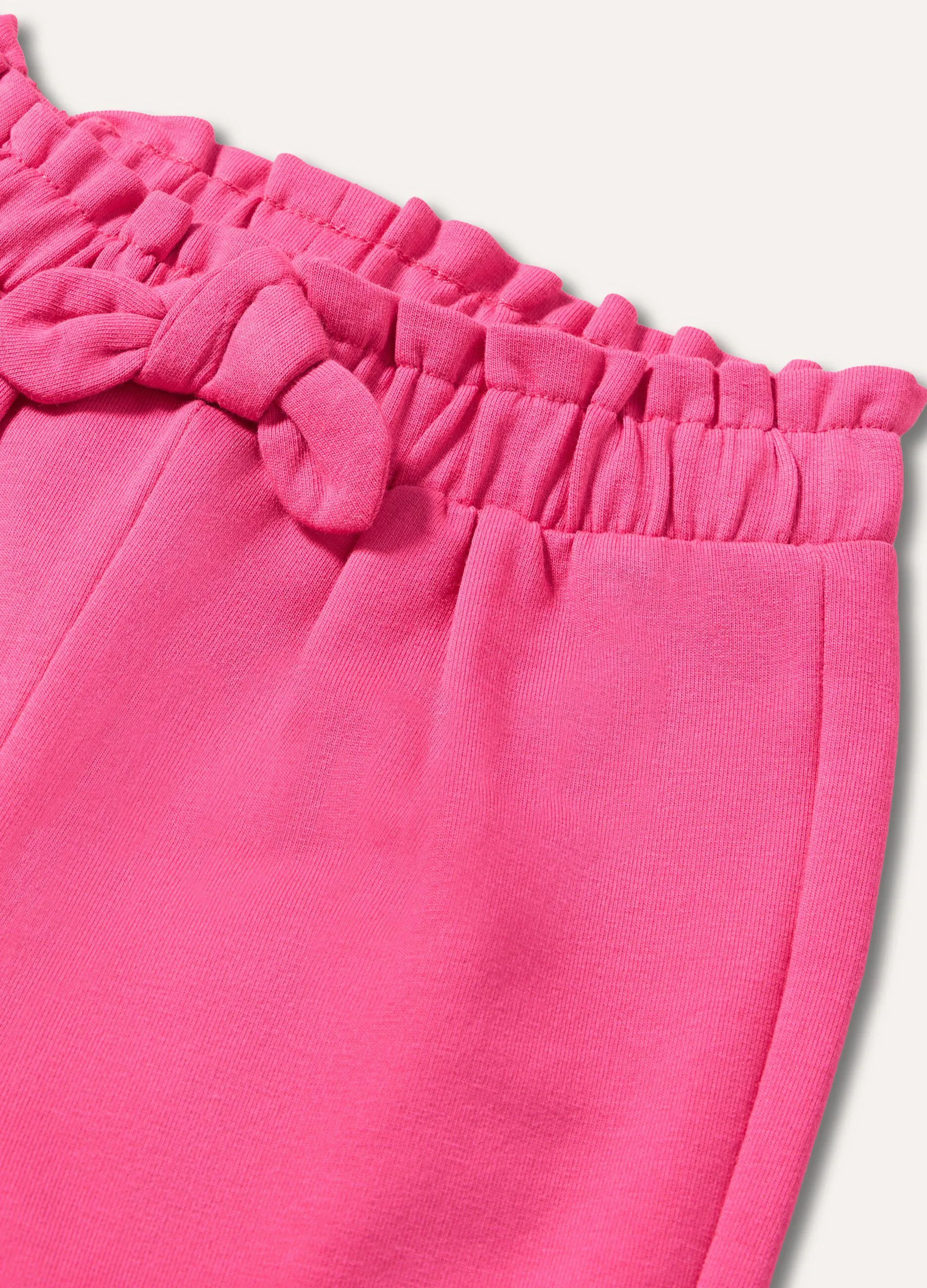 Pantaloni in cotone stretch neonata
