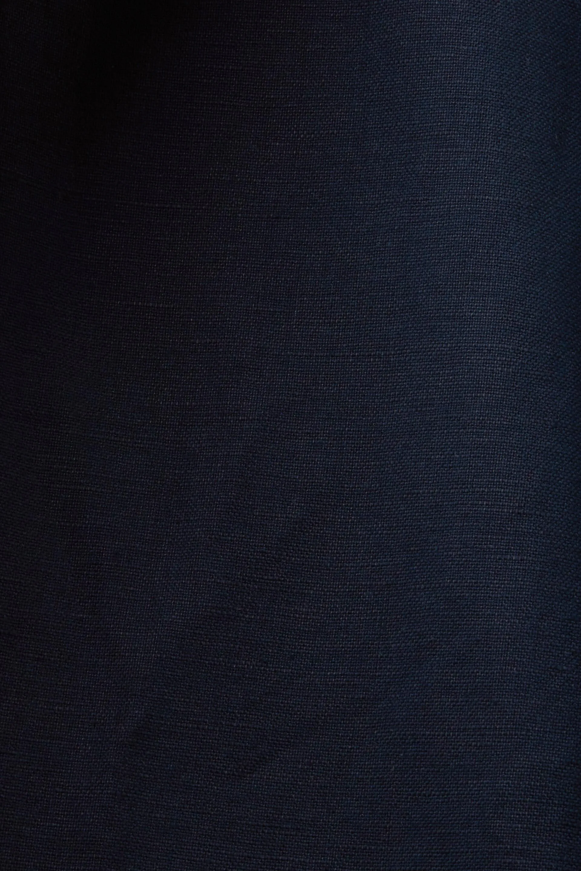 Pantaloni in misto cotone e lino