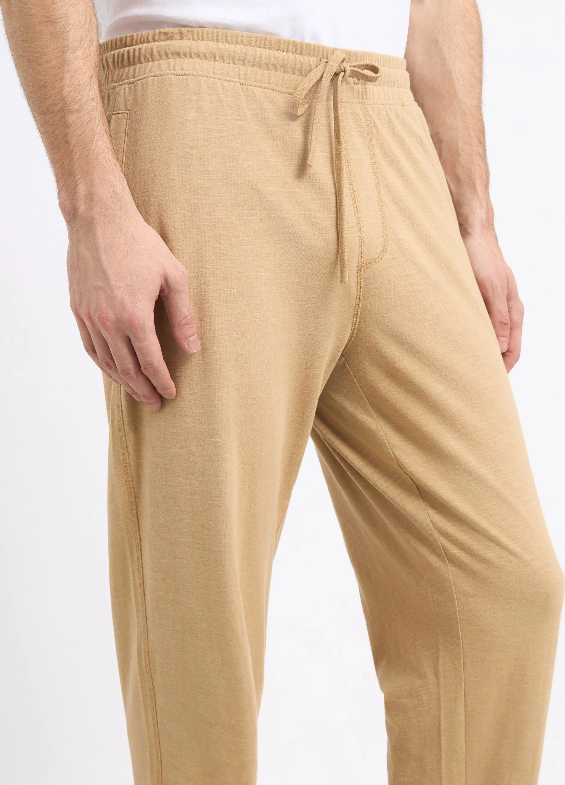 Pantaloni in puro cotone uomo