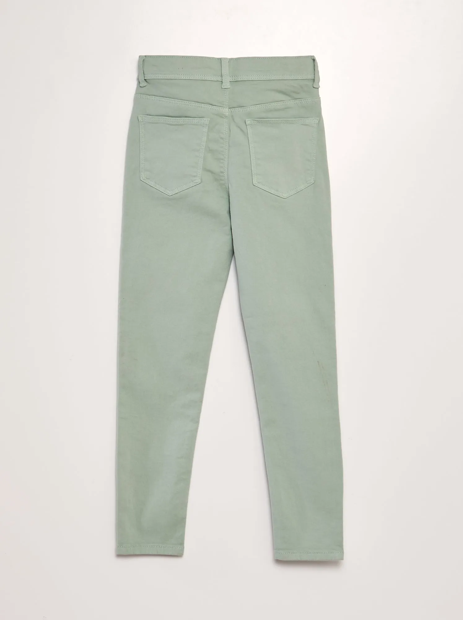 Pantaloni skinny - VERDE