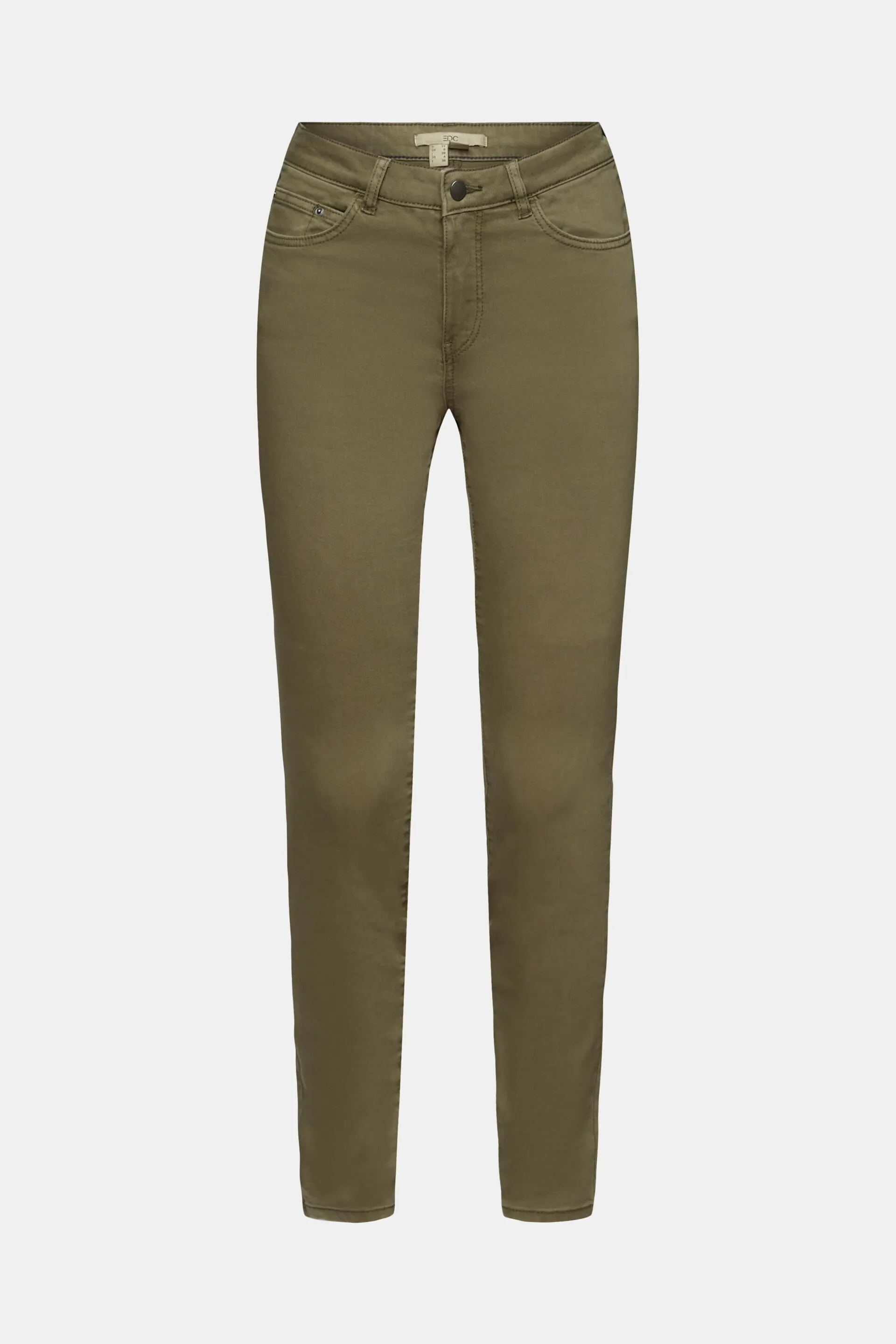 Pantaloni stretch con cotone biologico