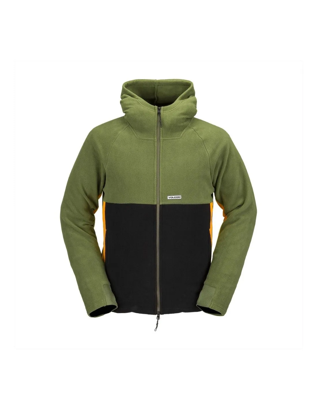 Pile Volcom Polar Fleece con cappuccio e zip intera