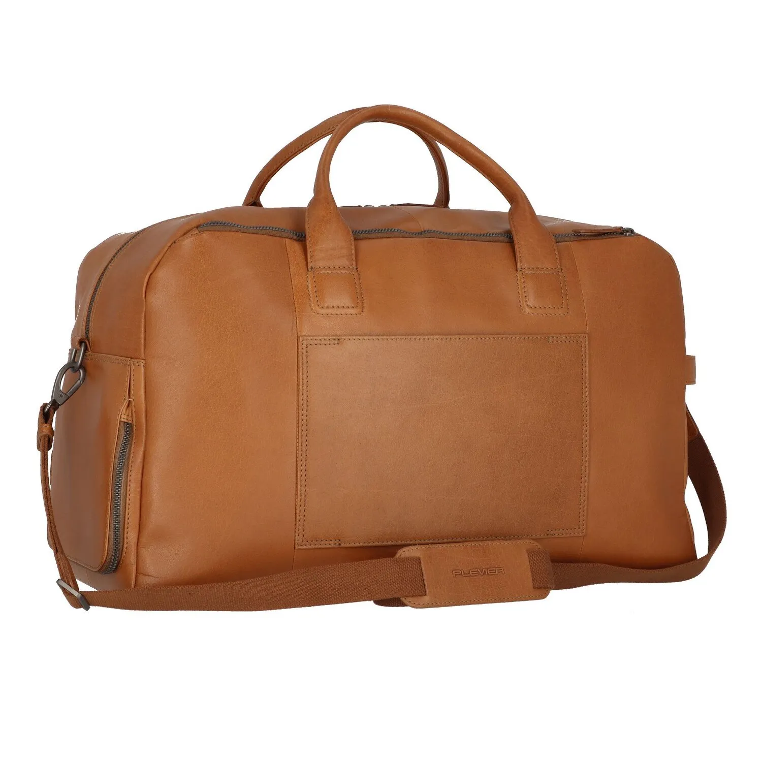 Plevier Breccia Borsa da viaggio Weekender Pelle 54 cm