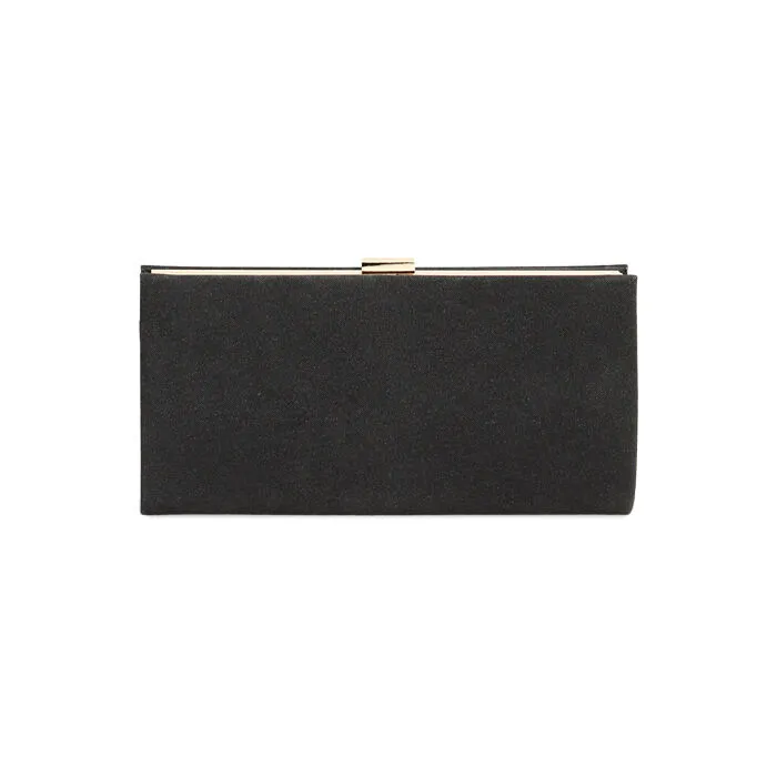 Pochette nera glitter