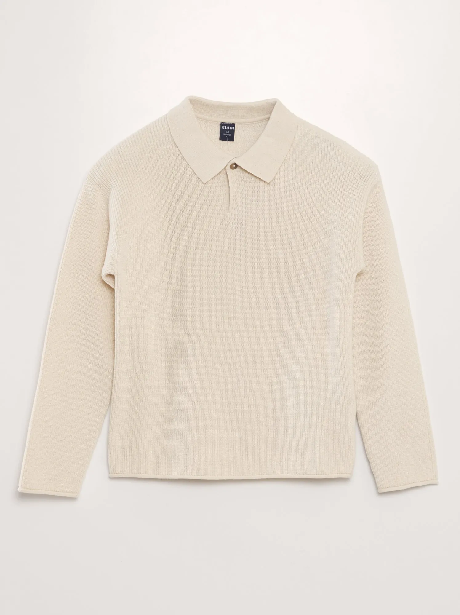 Polo in maglina - BEIGE