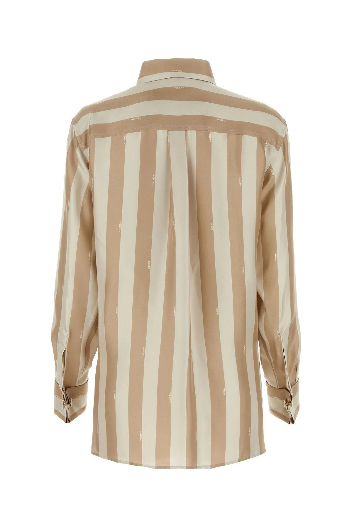 Printed silk blouse    