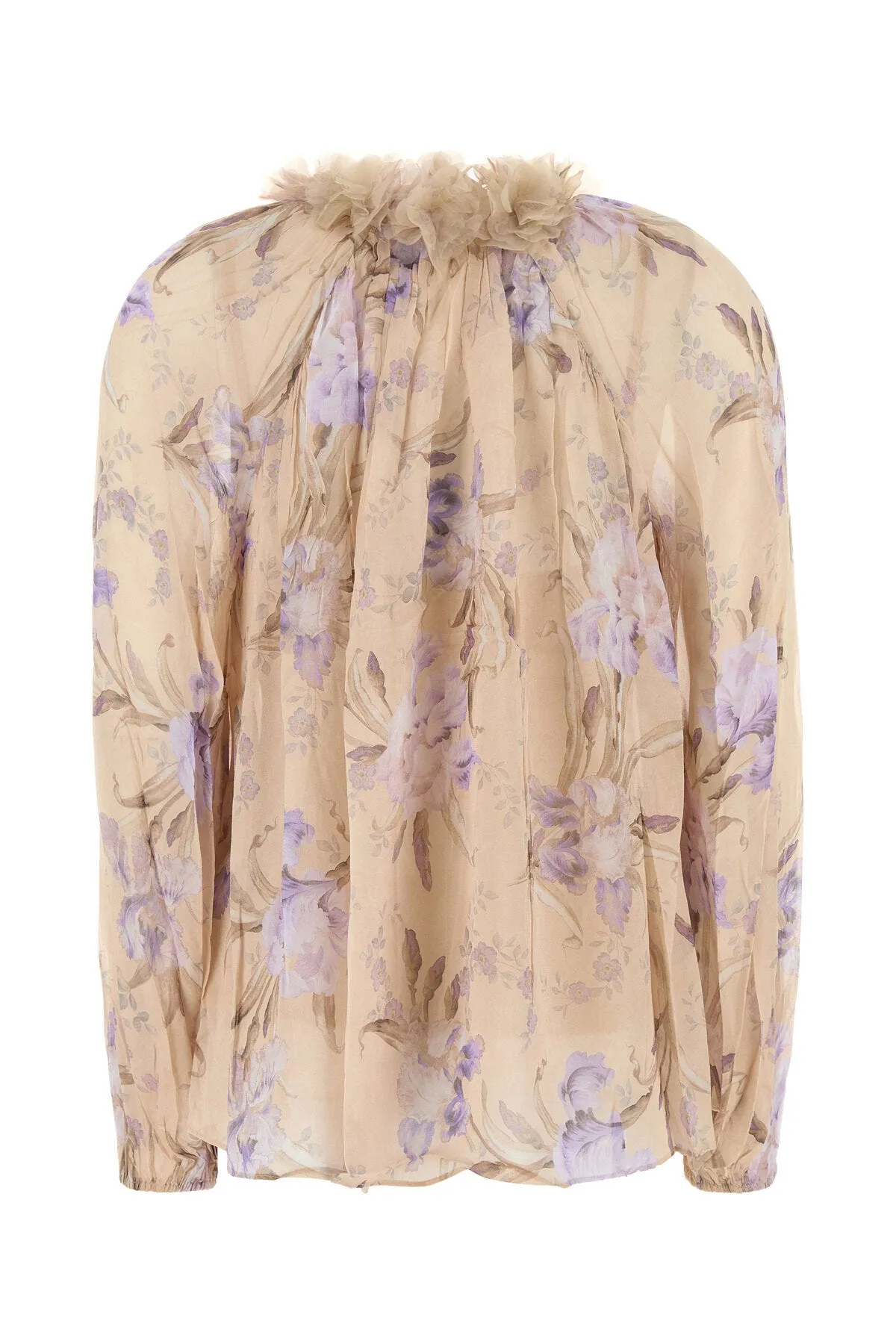 Printed viscose Eden Billow blouse    