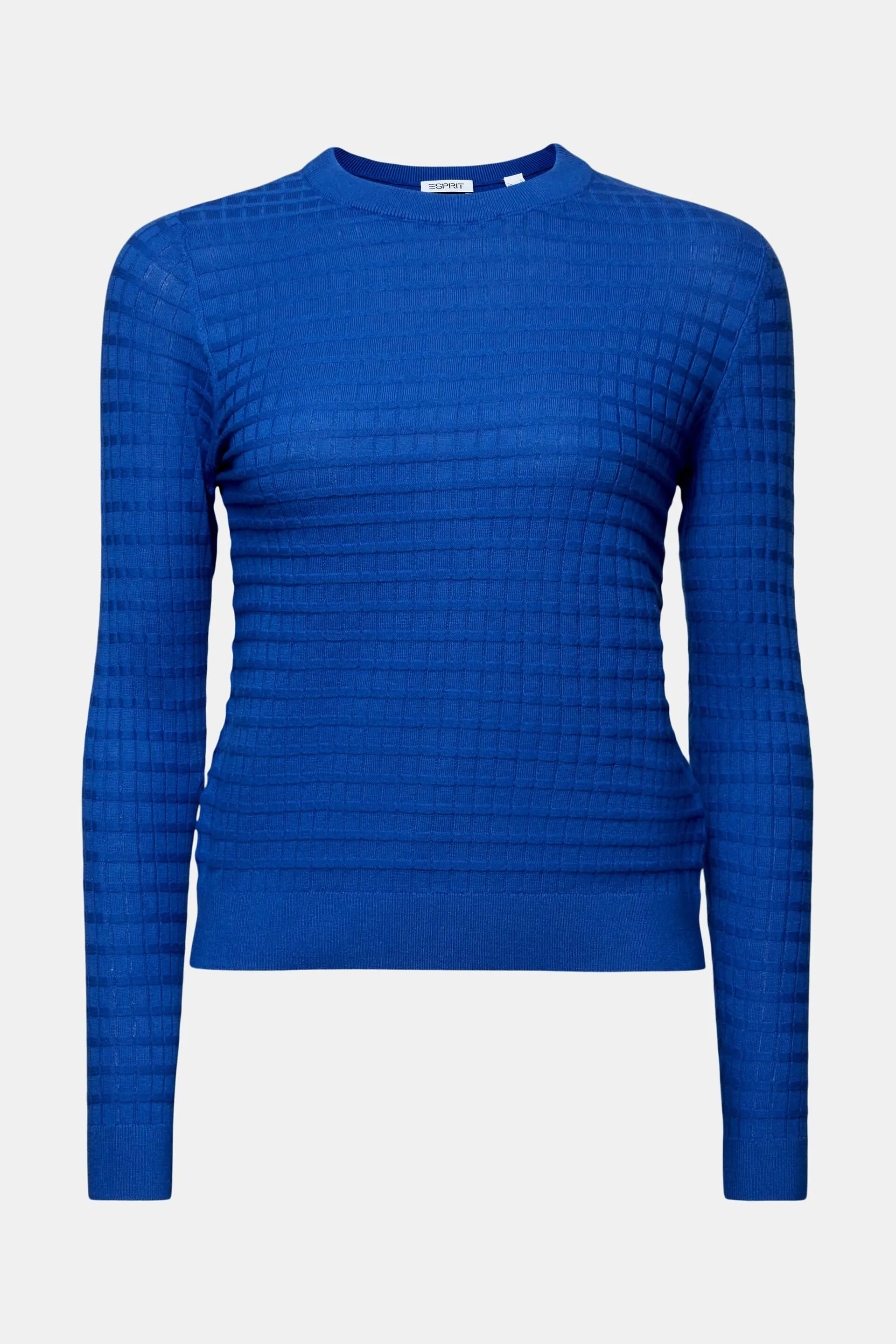 Pullover a maglia strutturata