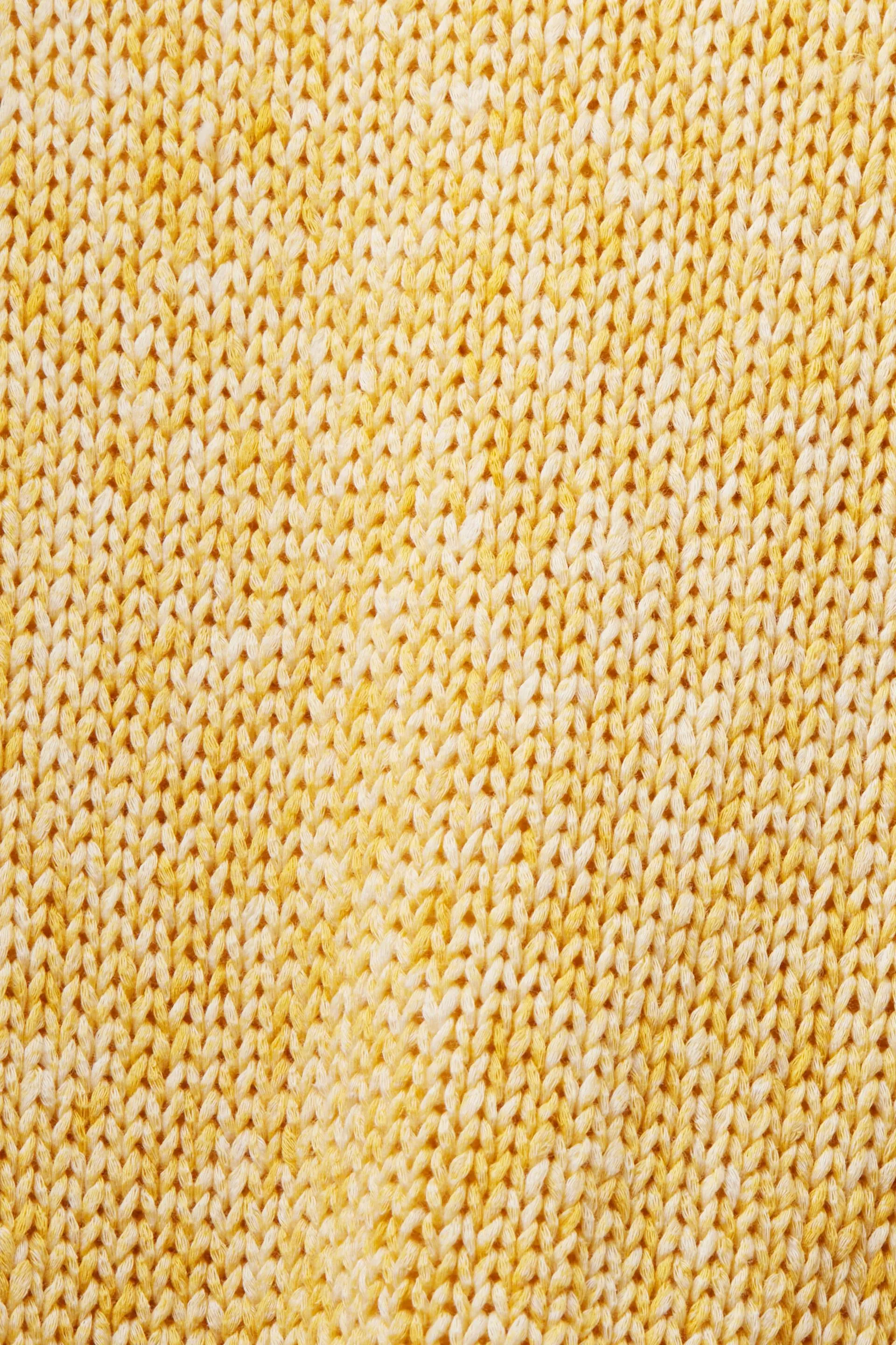 Pullover senza maniche melangiato