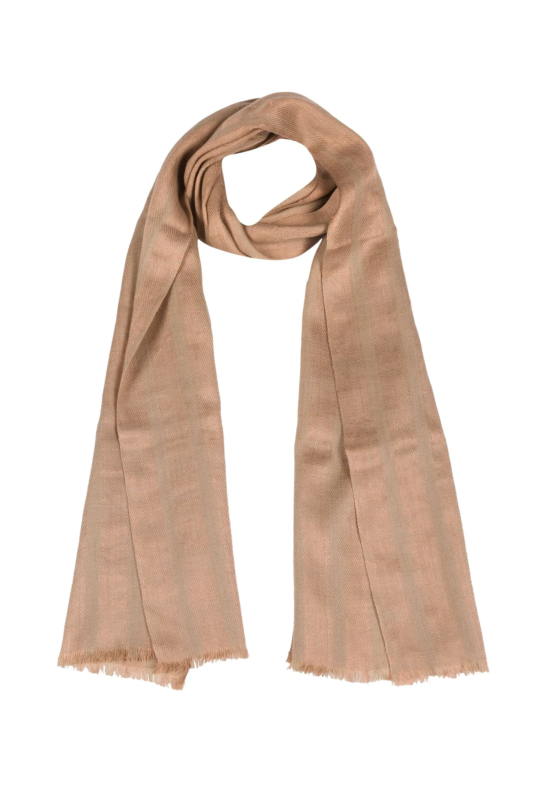 Pure Luxuries London Cream - Moon - Sciarpa in lana merino e cachemire
