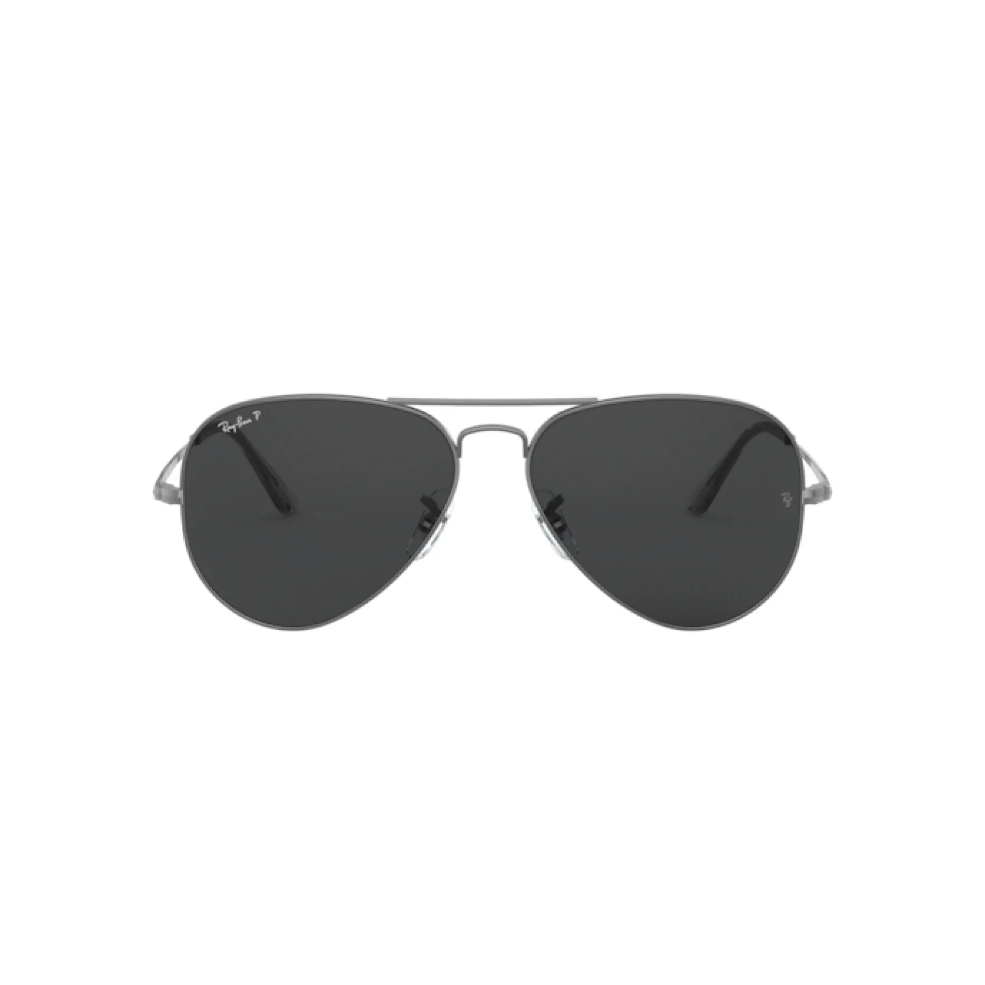   Ray-Ban RB 3689 Aviator Metal Ii 004/48 Canna Di Fucile Lucido | Occhiale Da Sole Unisex 