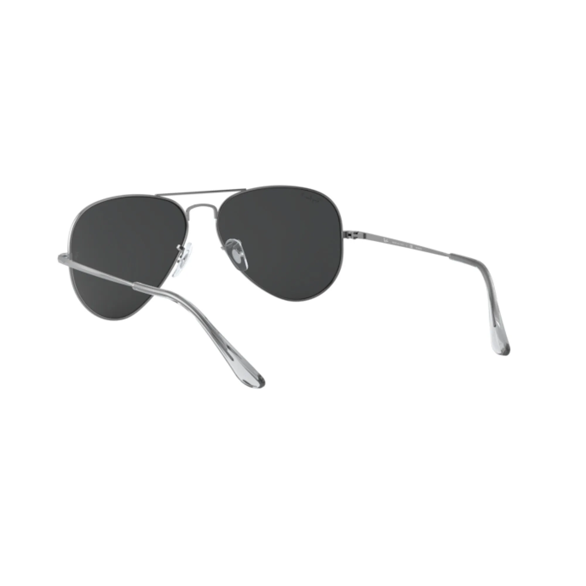   Ray-Ban RB 3689 Aviator Metal Ii 004/48 Canna Di Fucile Lucido | Occhiale Da Sole Unisex 