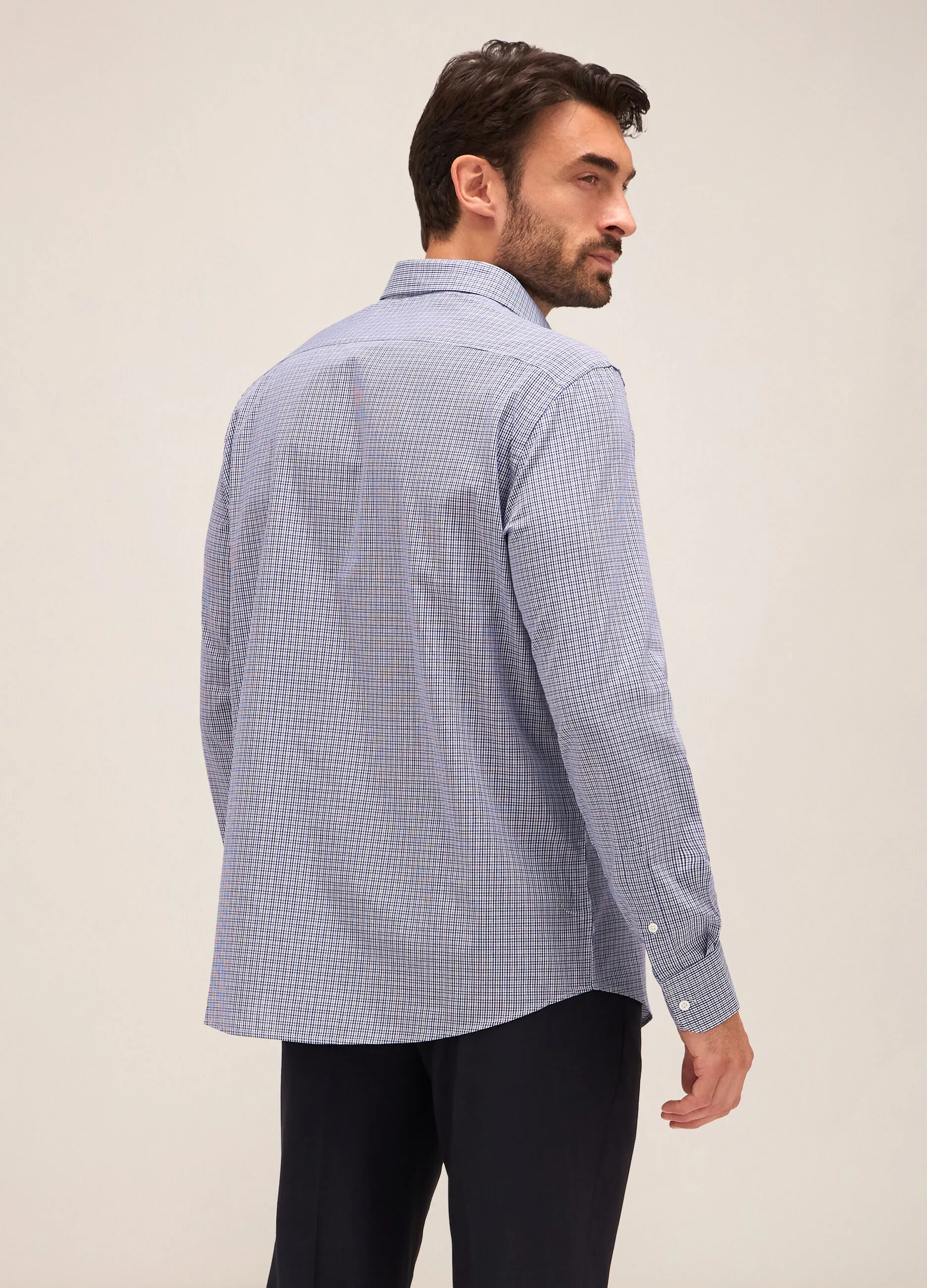 RUMFORD  Camicia regular fit colletto francese in misto cotone uomo