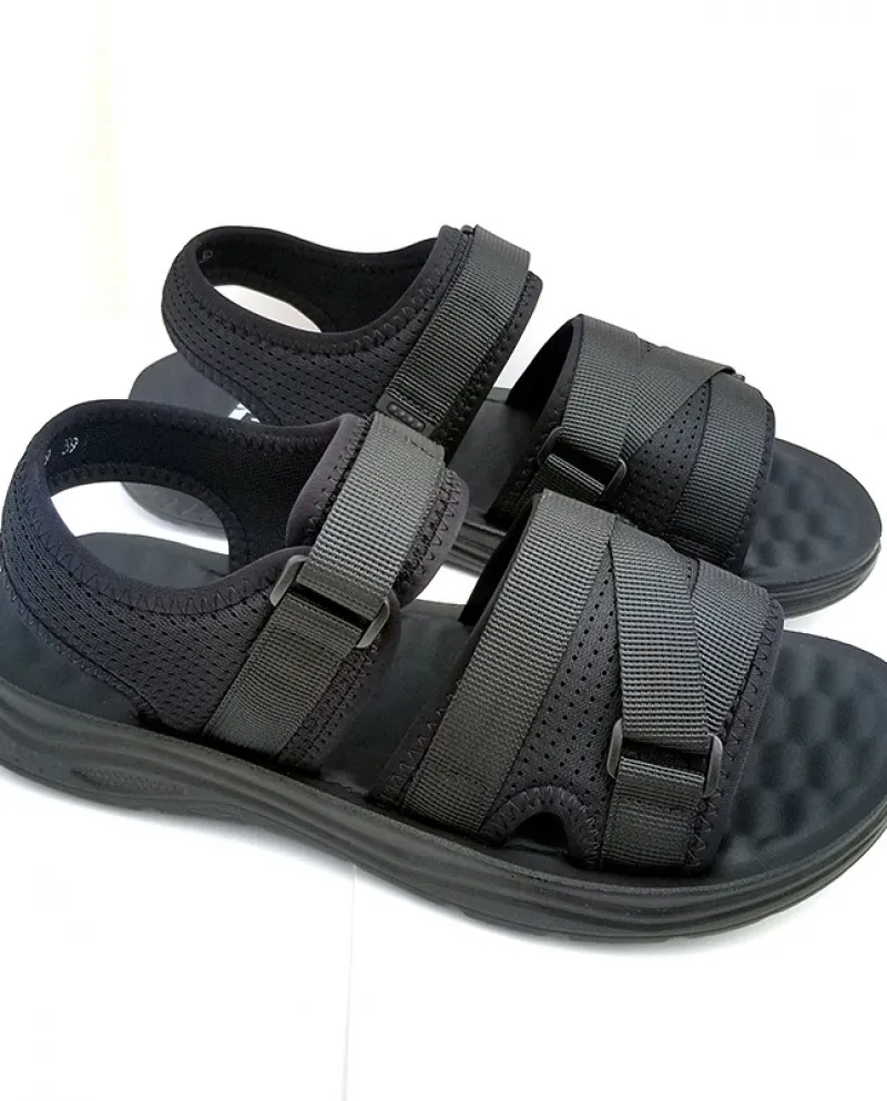 Sandali da uomo Sandali morbidi estivi Scarpe comode da uomo in vera pelle