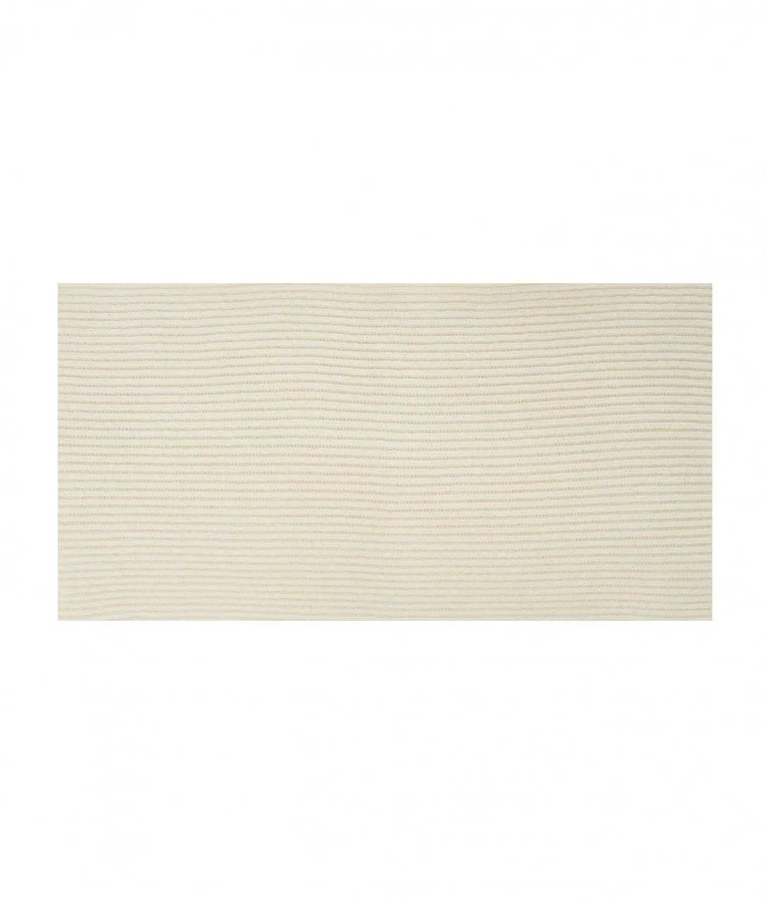 Sciarpa in maglia crema crema