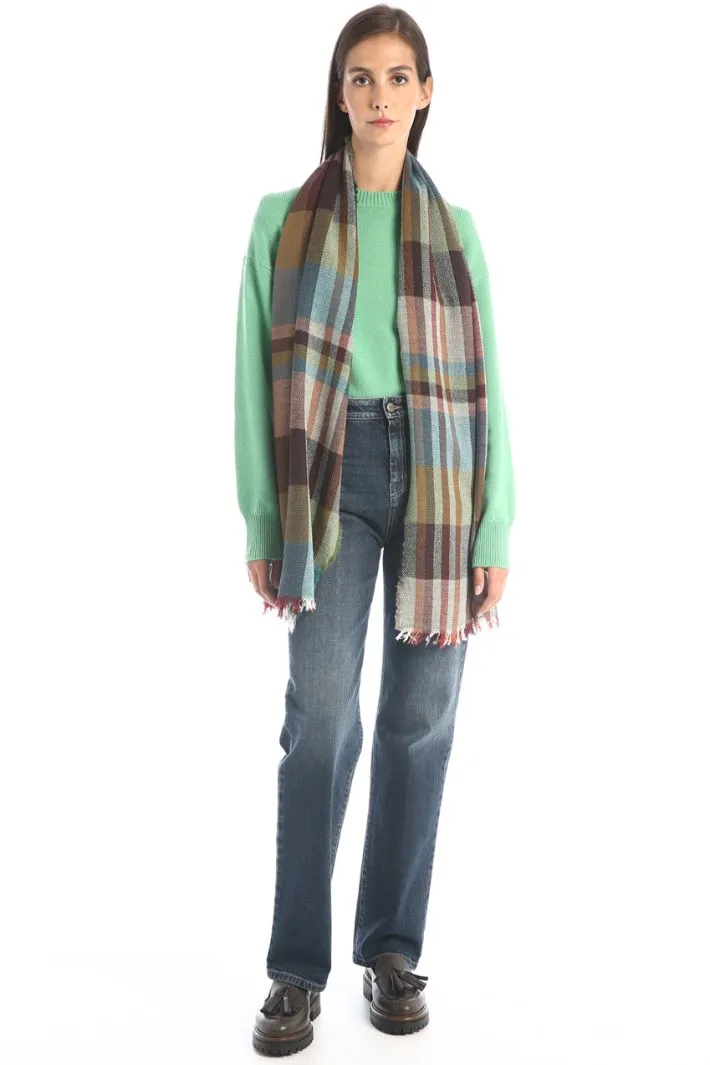 Sciarpa in misto cotone