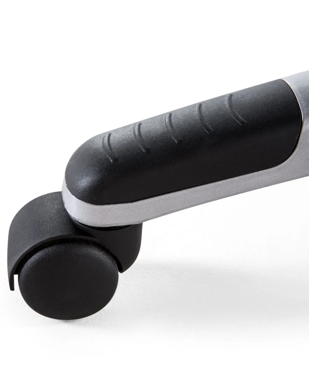 Sedia da ufficio in ecopelle nera TRIUMPH
