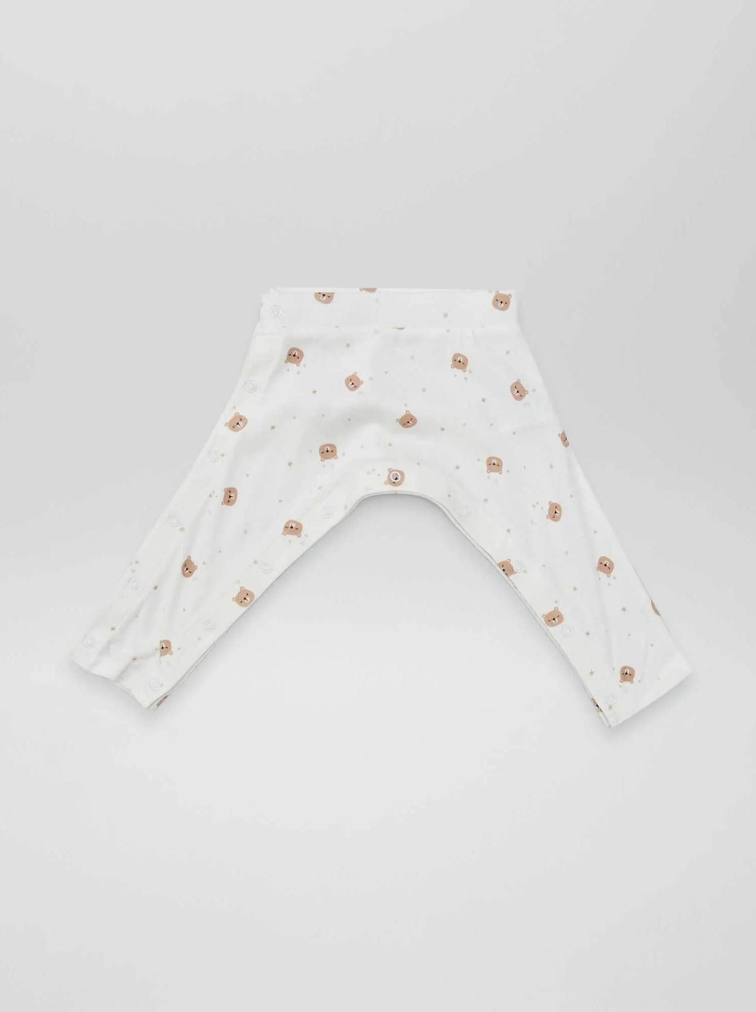 Set di 2 leggings con bottoncini a pressione - So Easy - BLU