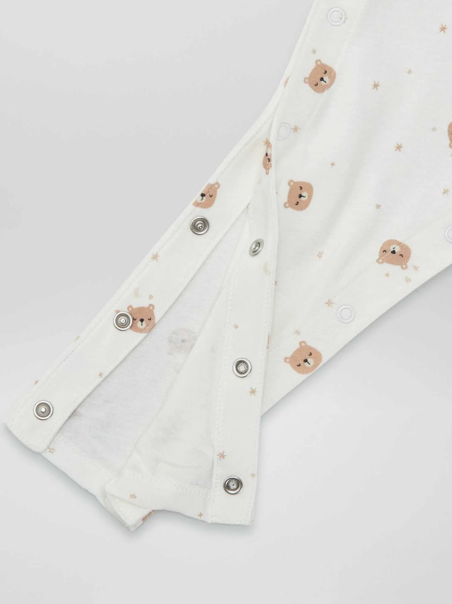 Set di 2 leggings con bottoncini a pressione - So Easy - BLU