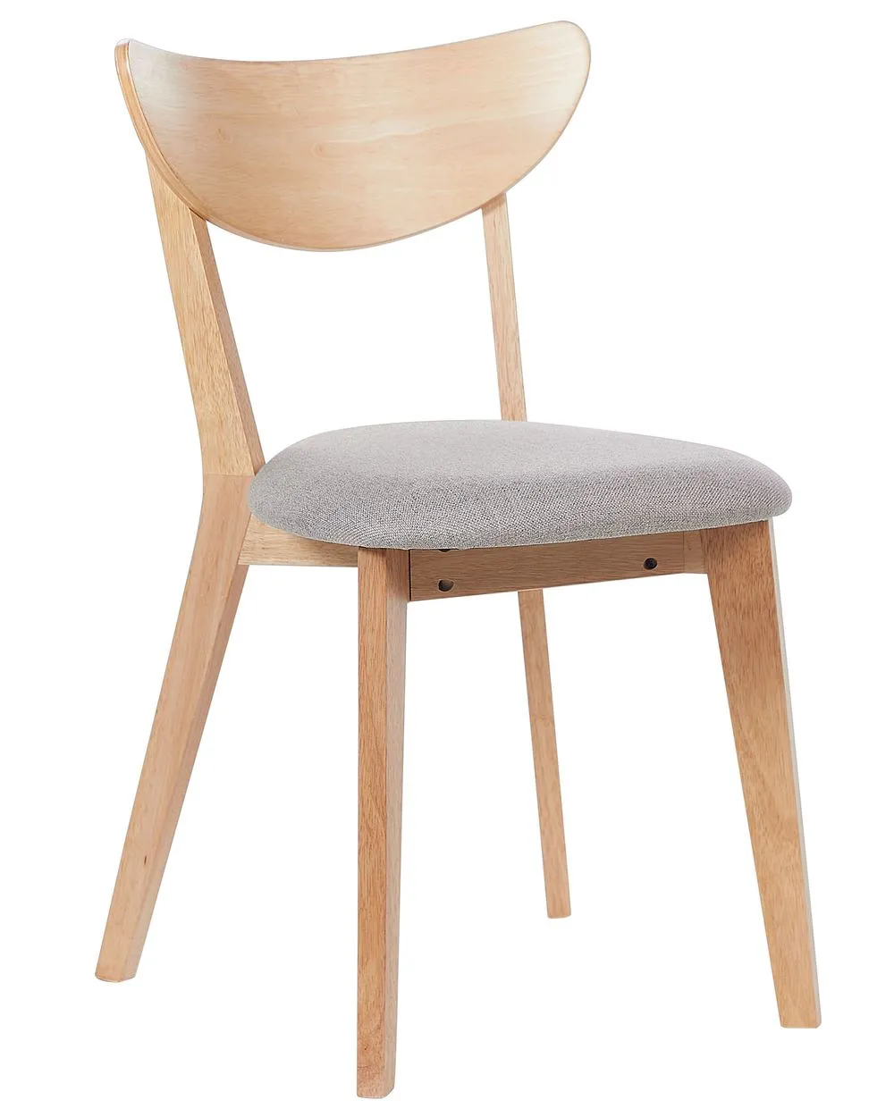 Set di 2 sedie da pranzo ERIE Legno Marrone chiaro