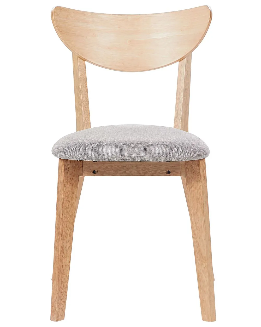 Set di 2 sedie da pranzo ERIE Legno Marrone chiaro