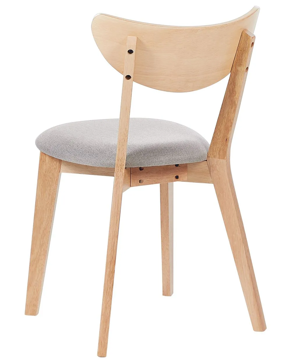 Set di 2 sedie da pranzo ERIE Legno Marrone chiaro