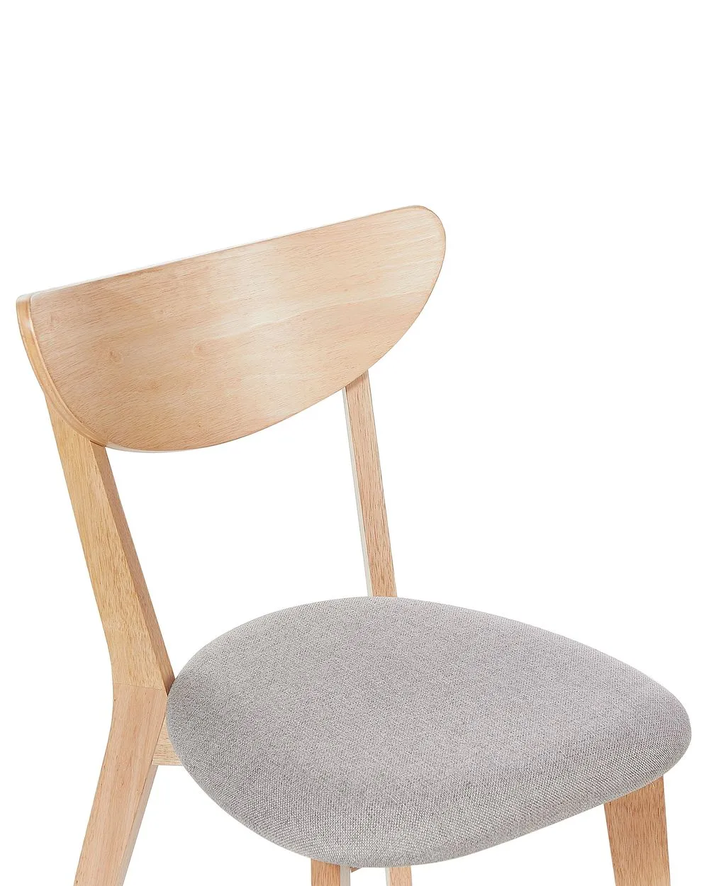Set di 2 sedie da pranzo ERIE Legno Marrone chiaro