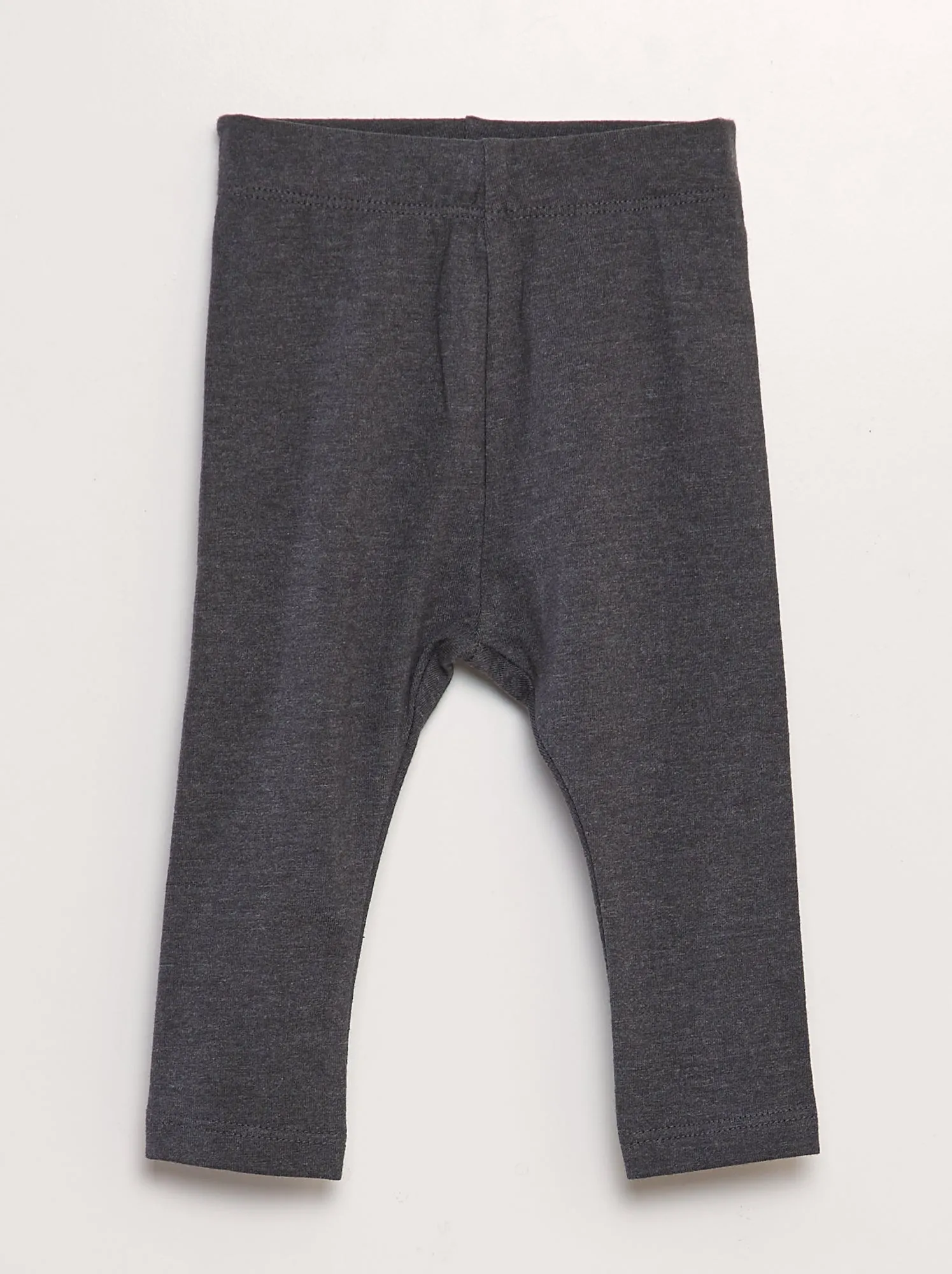 Set di 5 leggings in jersey - GRIGIO