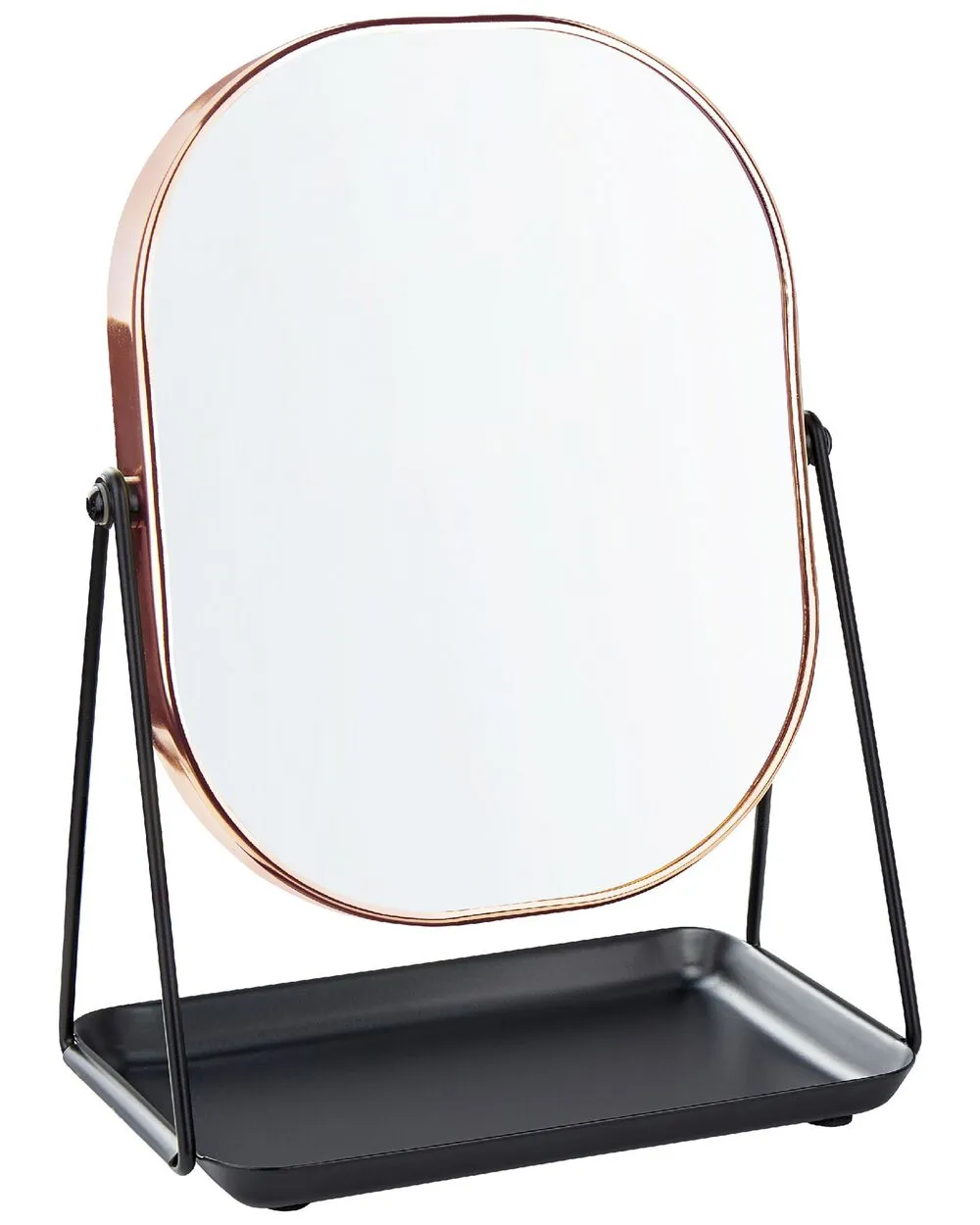 Specchio per make-up CORREZE Oro rosa