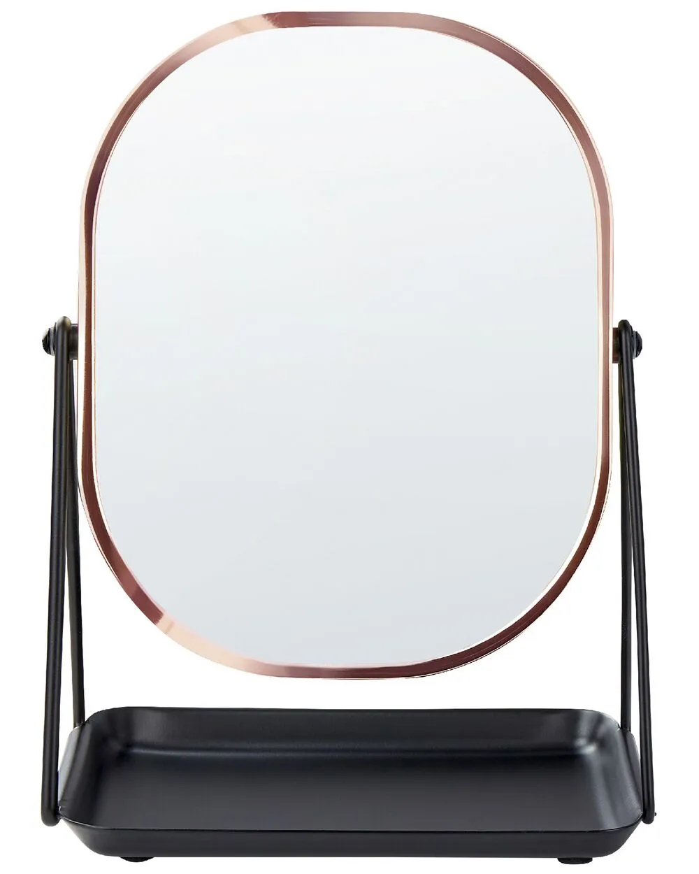 Specchio per make-up CORREZE Oro rosa