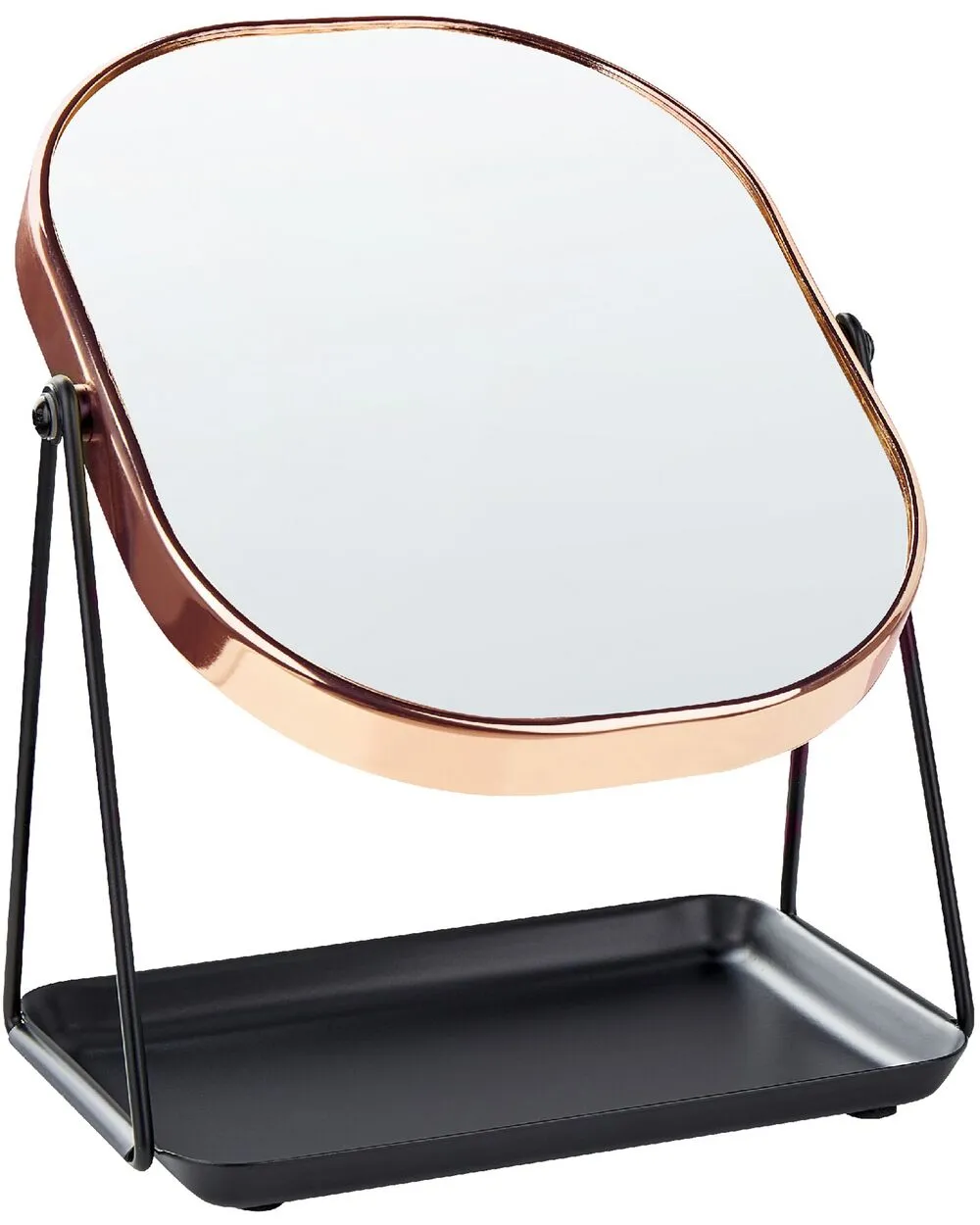 Specchio per make-up CORREZE Oro rosa