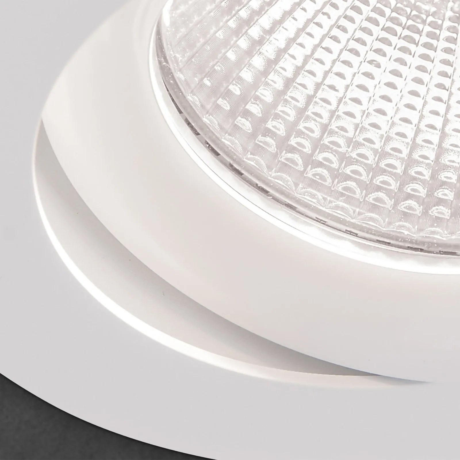 Spot incasso Choice, alluminio, orientabile bianco