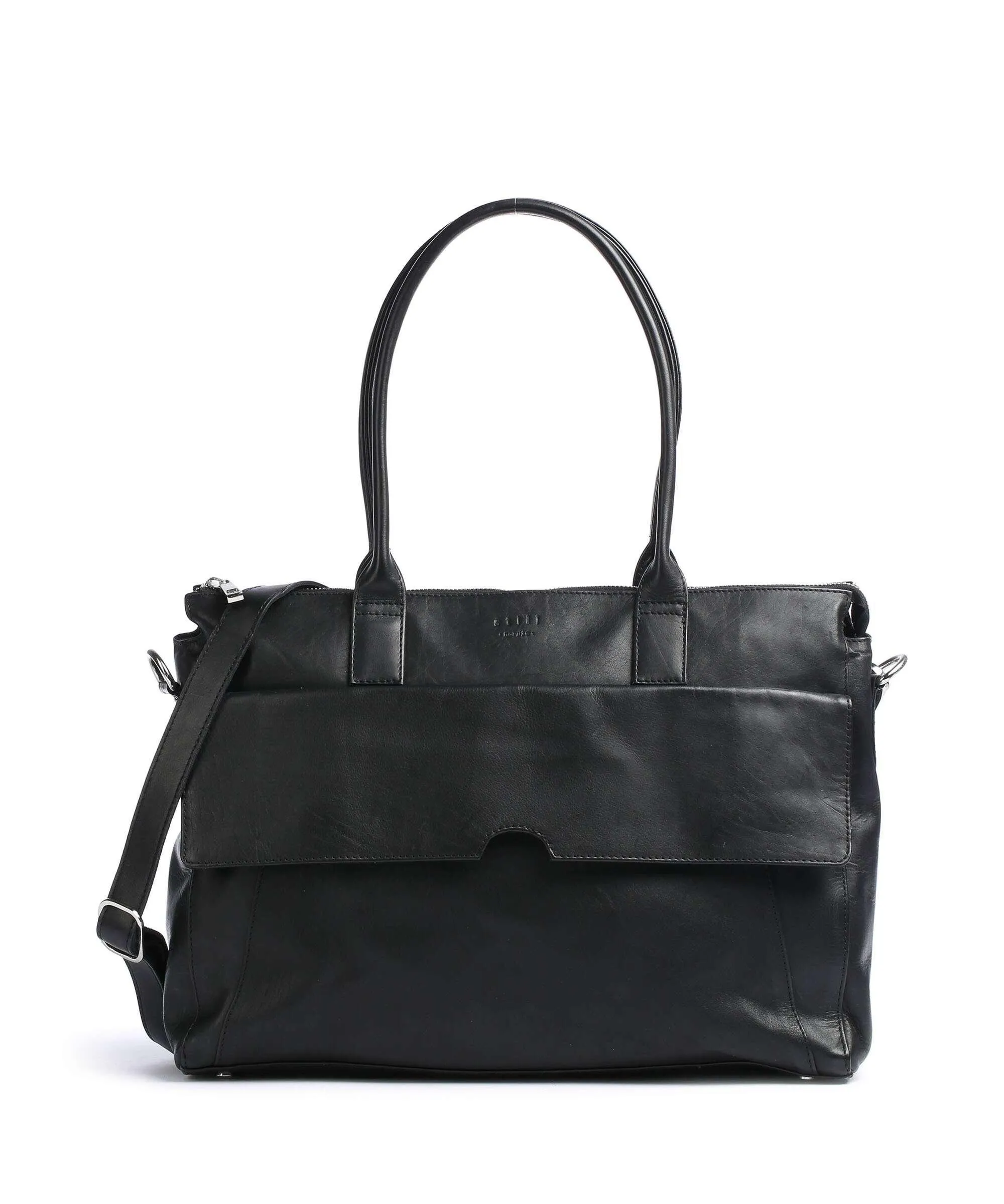  Still Nordic Nobi Borsa a mano 13″ pelle bovina nero  