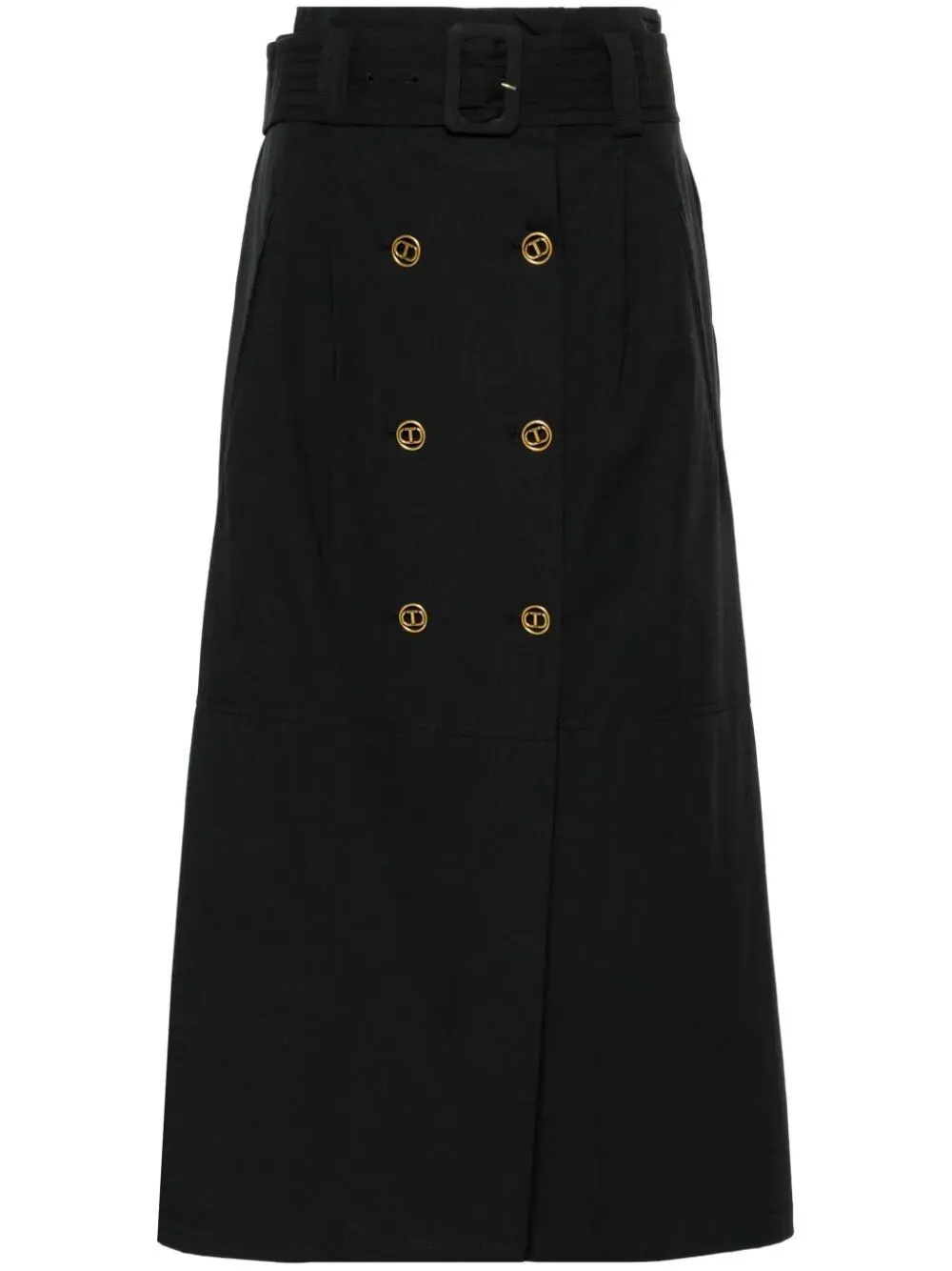Straight Midi Skirt