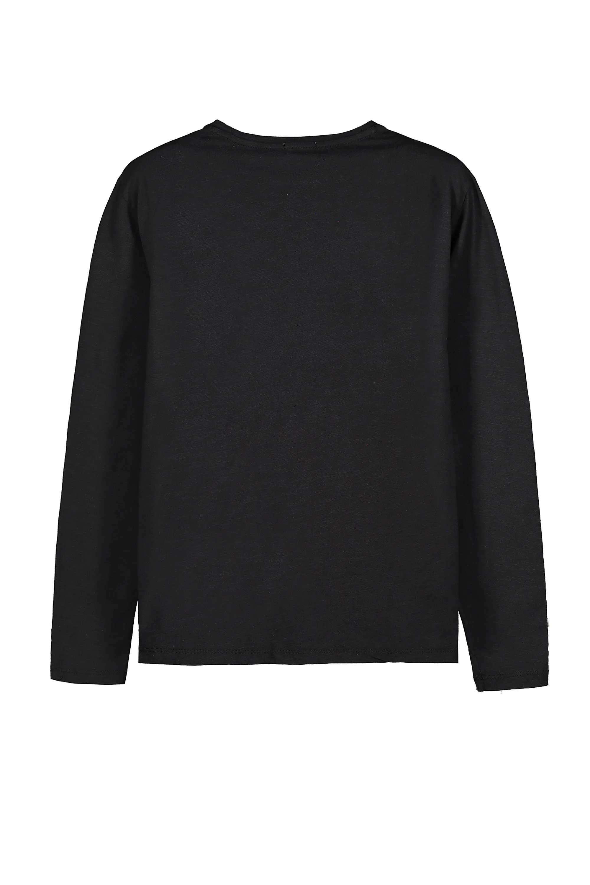         T-SHIRT MANICA LUNGA GIROCOLLO FIAMMATA