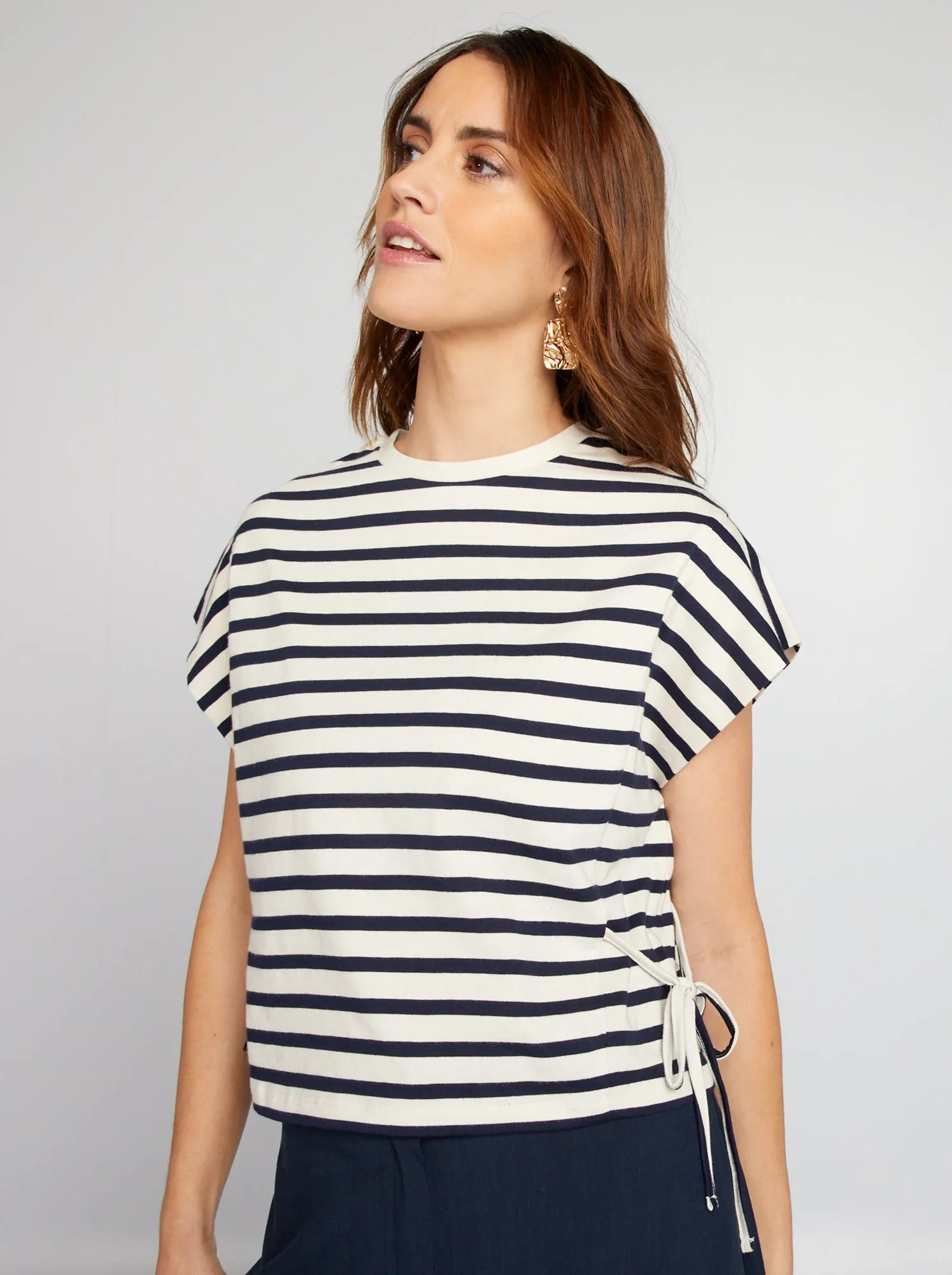 T-shirt senza maniche - BLU