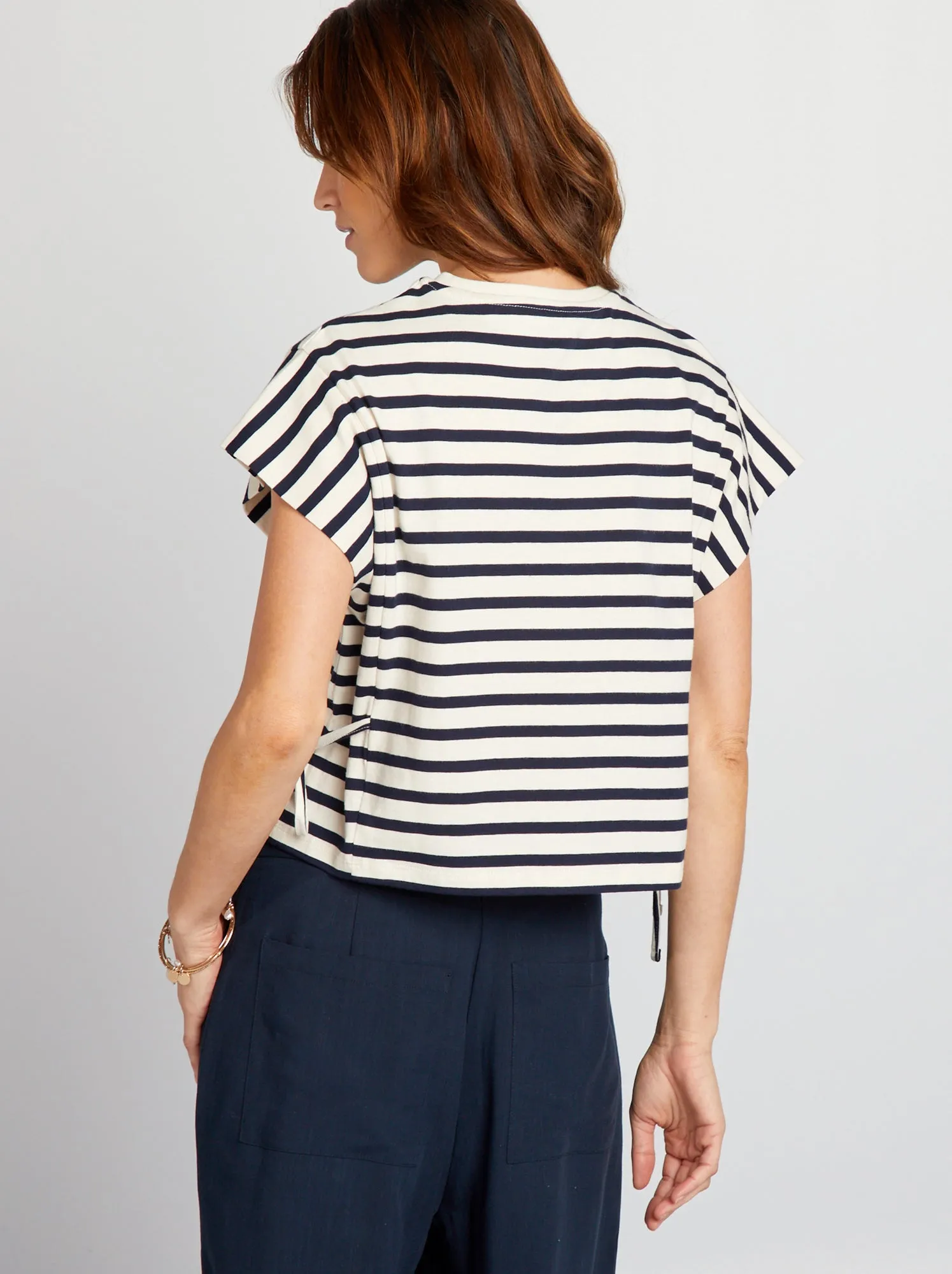 T-shirt senza maniche - BLU