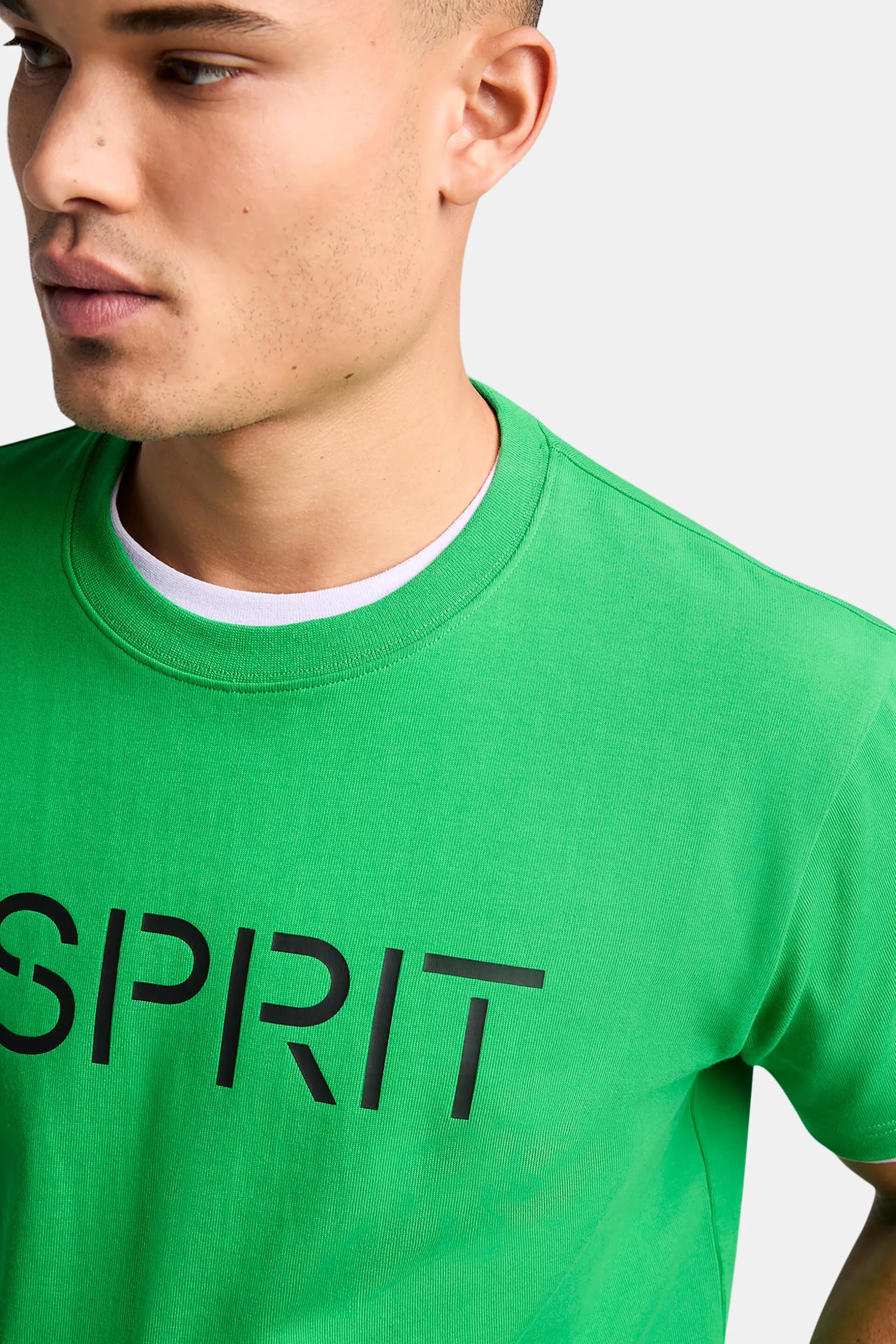 T-shirt unisex in jersey di cotone con logo