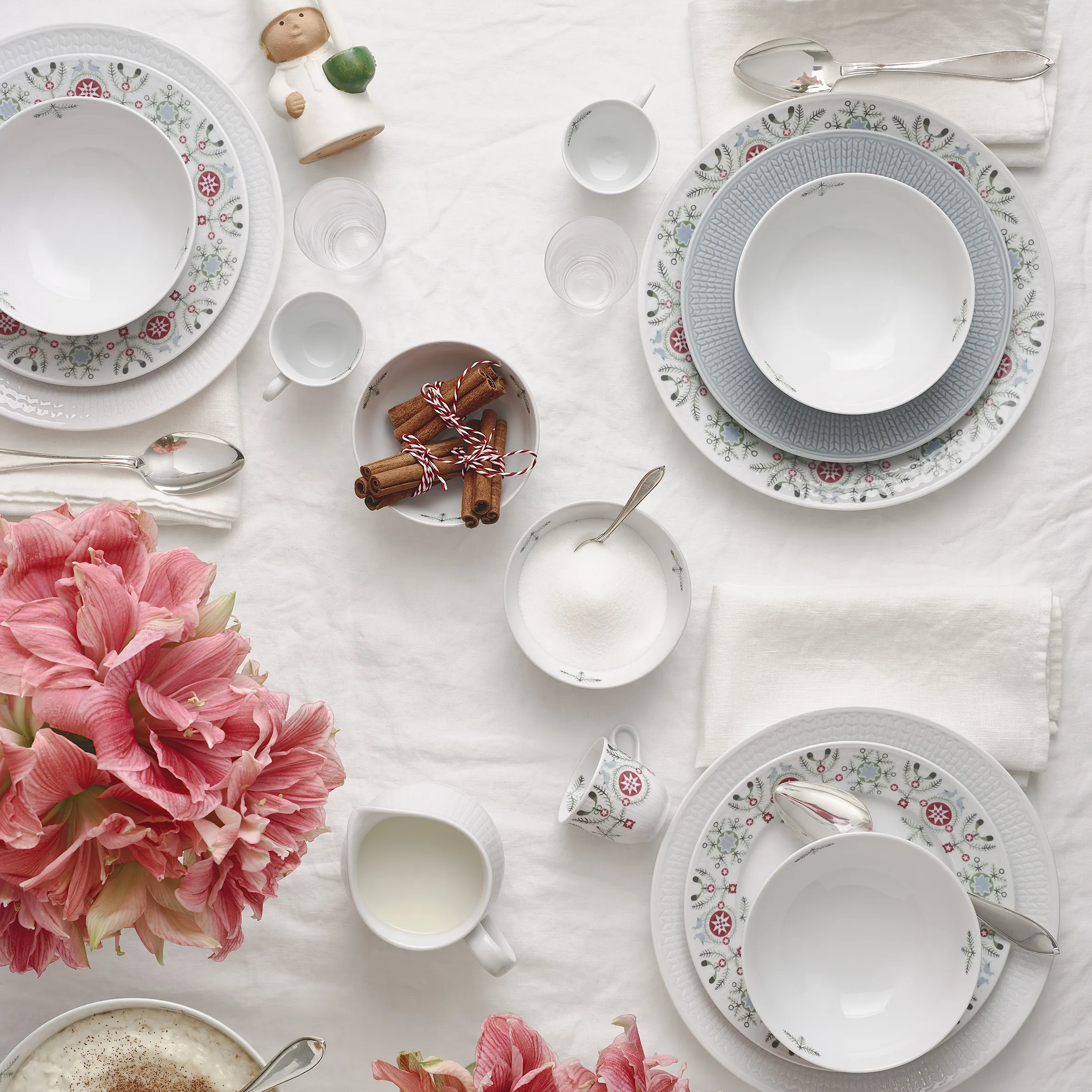 Tazza per vin brulé Swedish Grace Winter 10 cl.jn{font-size:18px}bianco