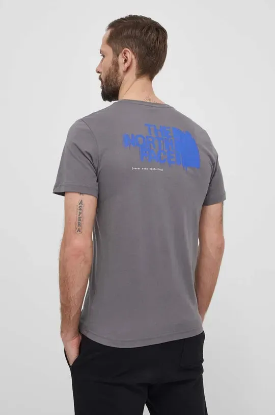 The North Face uomo t-shirt Graphic S/S Tee 3 NF0A87EW0UZ1 Smoked Pearl